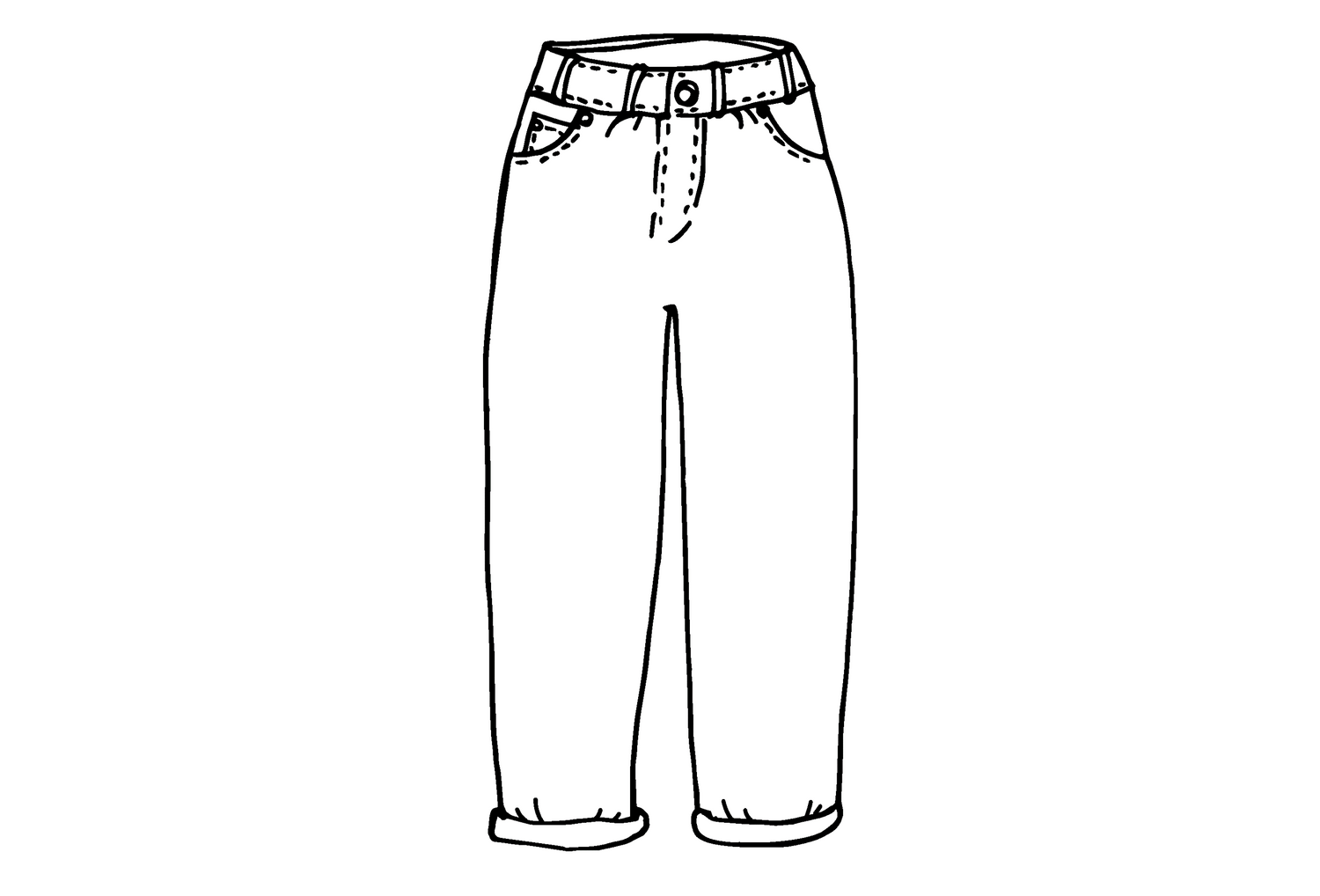 Loose fit Jeans