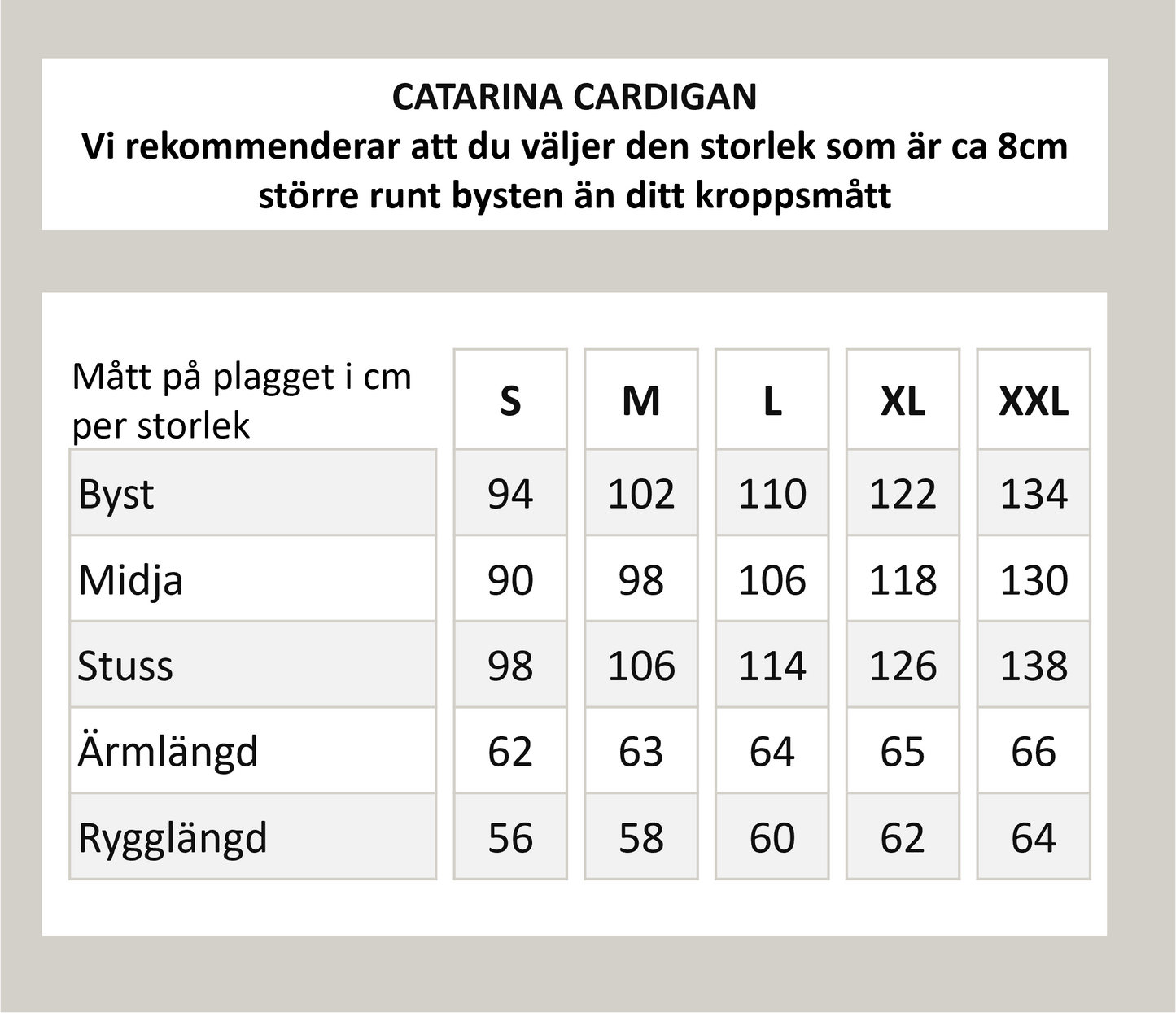 Catarina cardigan - Svart
