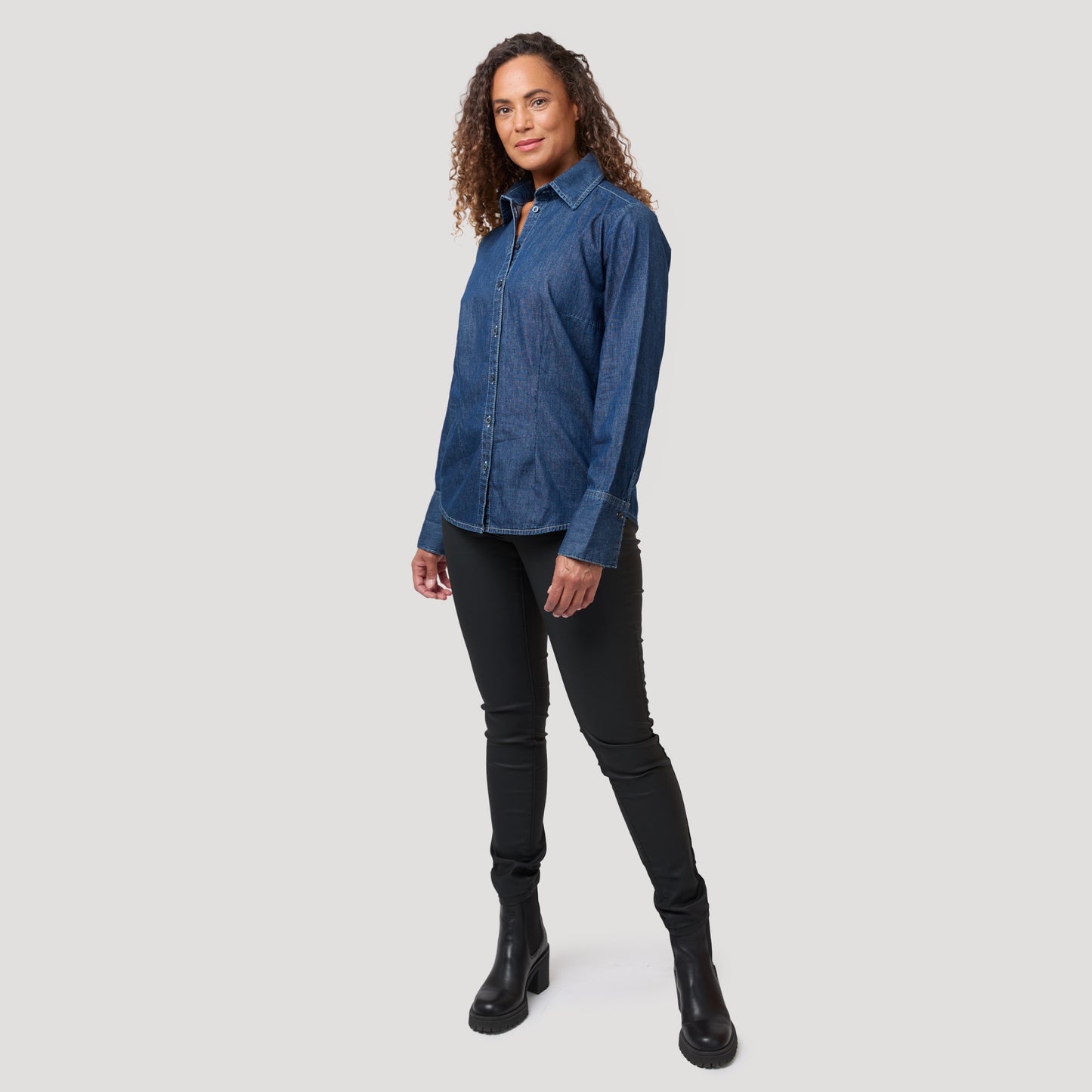 Jeansskjorta till vaxade jeans