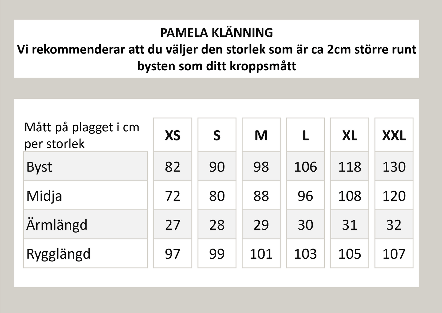Pamela klänning - Svart