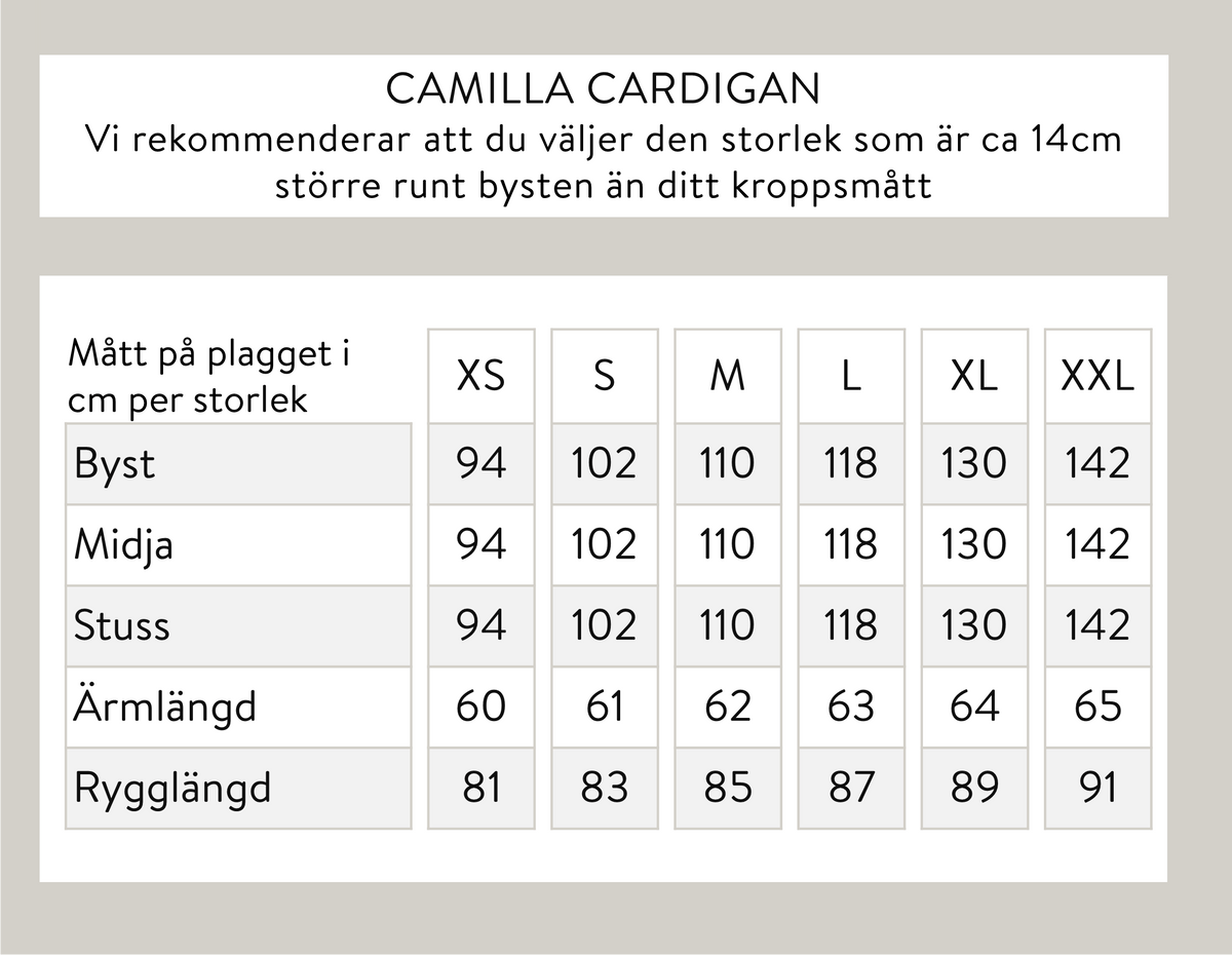 Camilla cardigan - grå