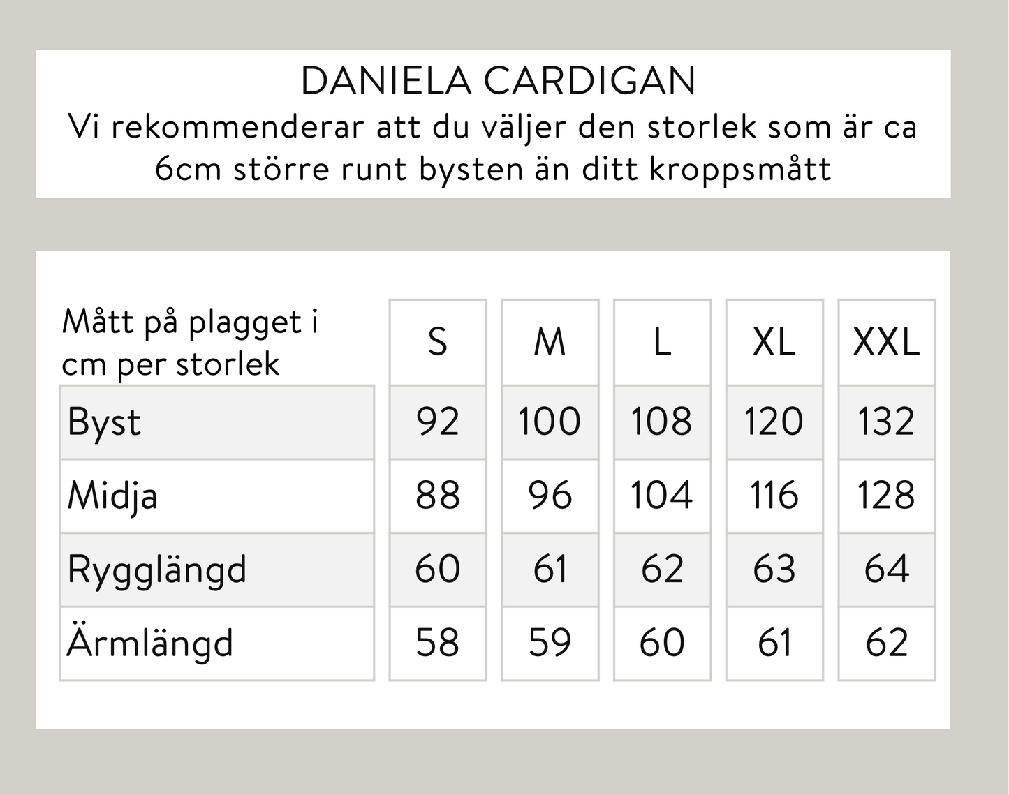 Daniela cardigan - Beige