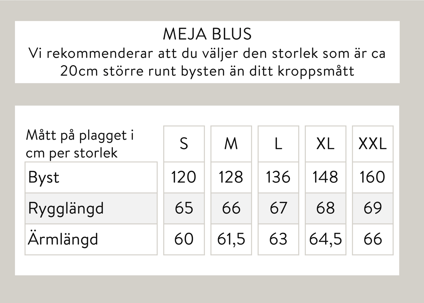 Meja blus - Svart