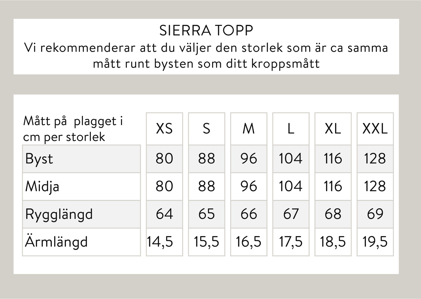 Sierra topp - Grön