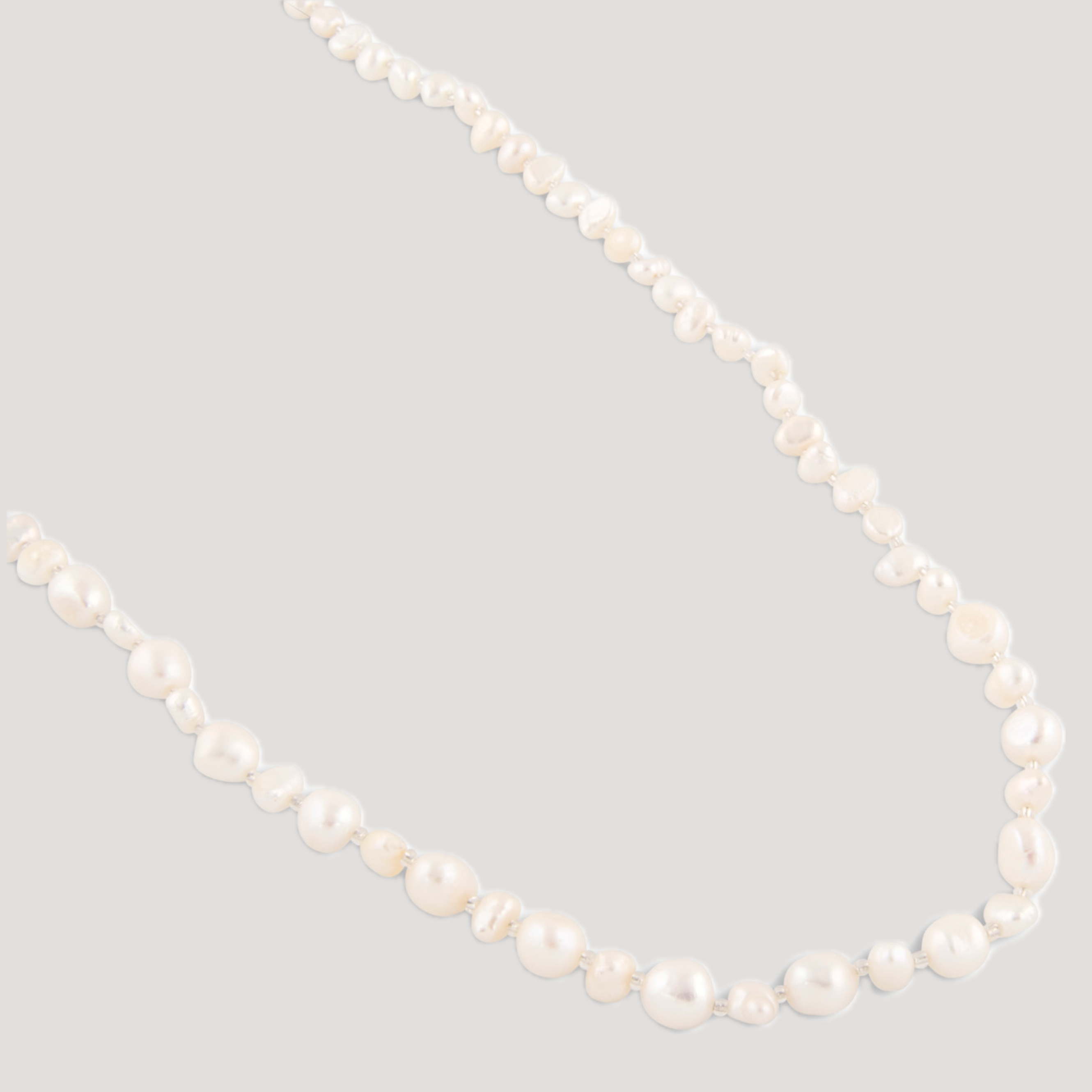 Annie Long Halsband Vit - Vit