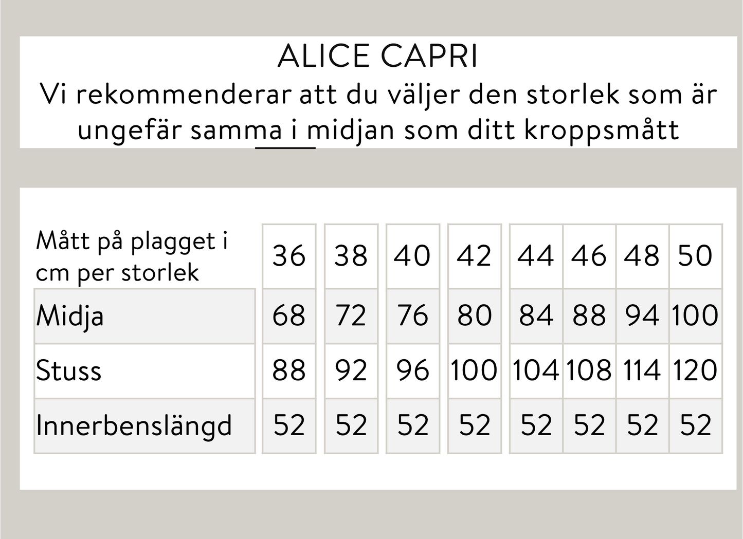 Alice capribyxor - Mörkblå