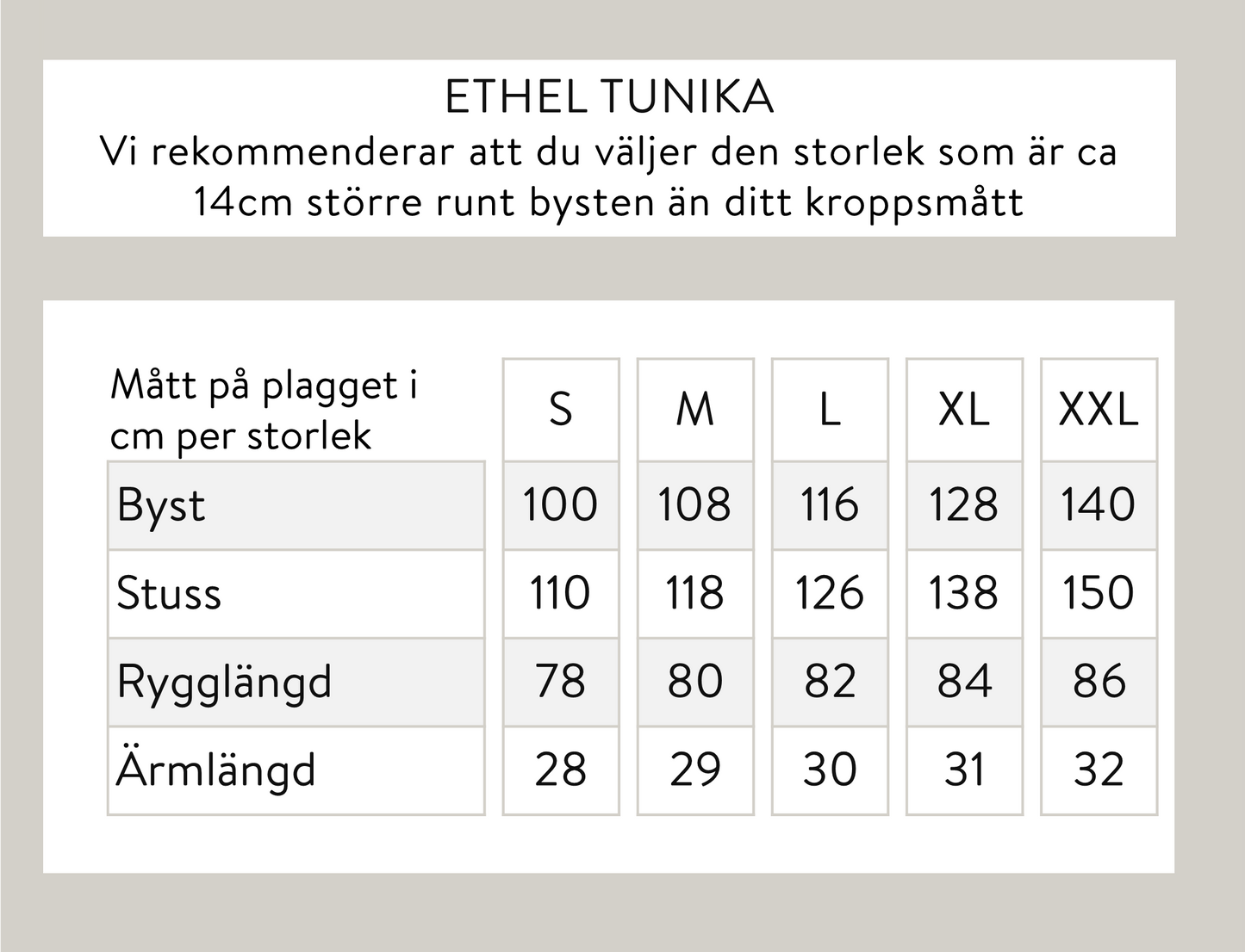 Ethel tunika - Grön