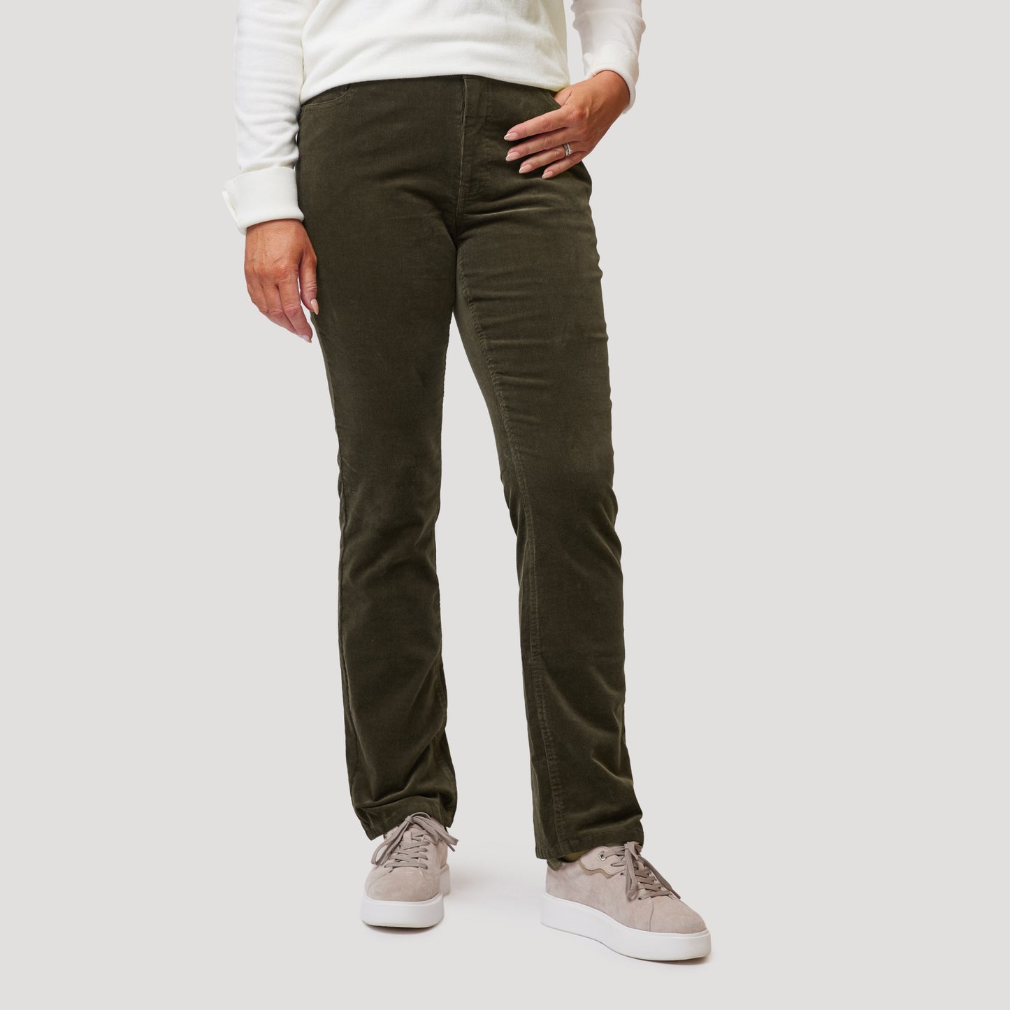 Alice manchesterbyxa - Grön