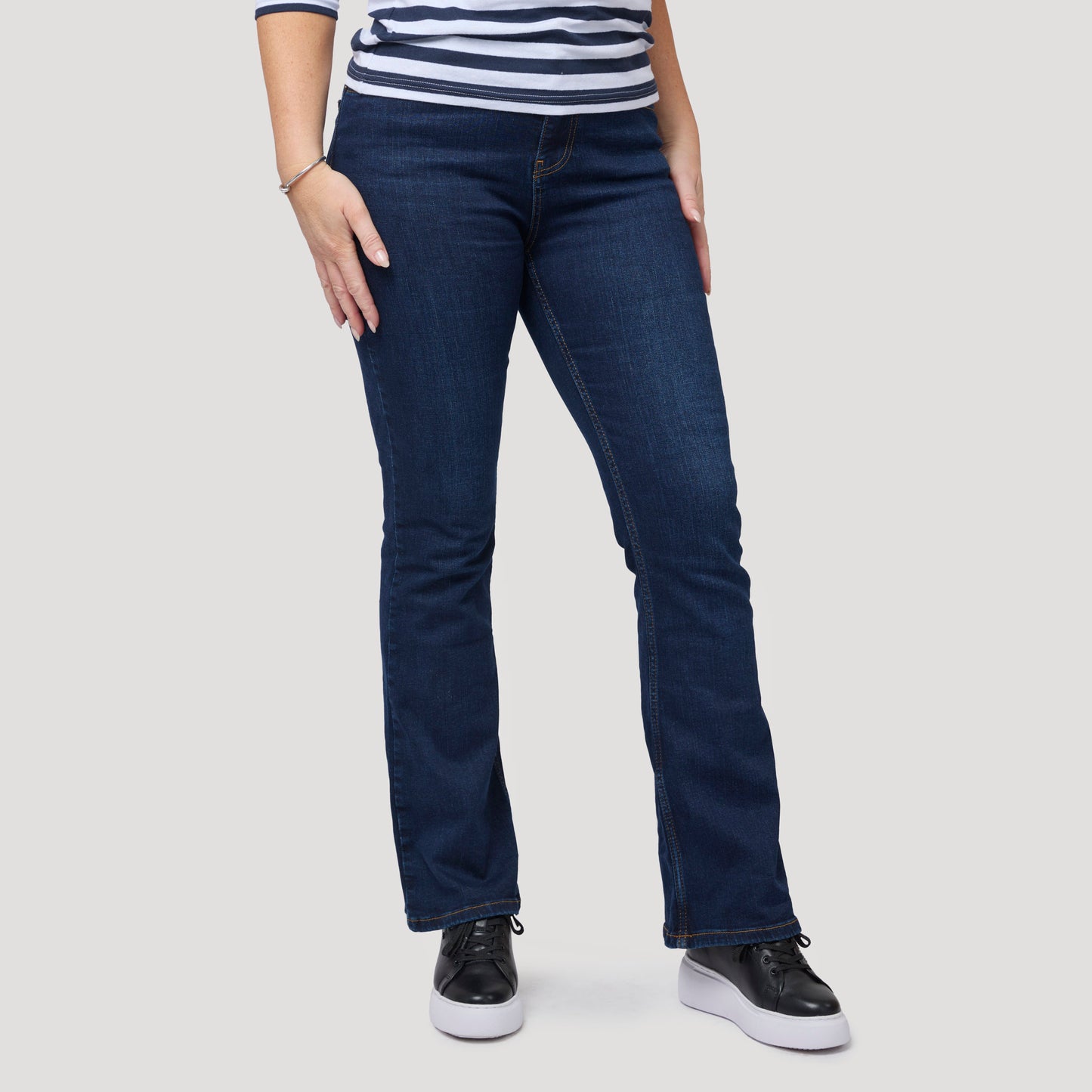 Alma denim extralång - Mörkblå