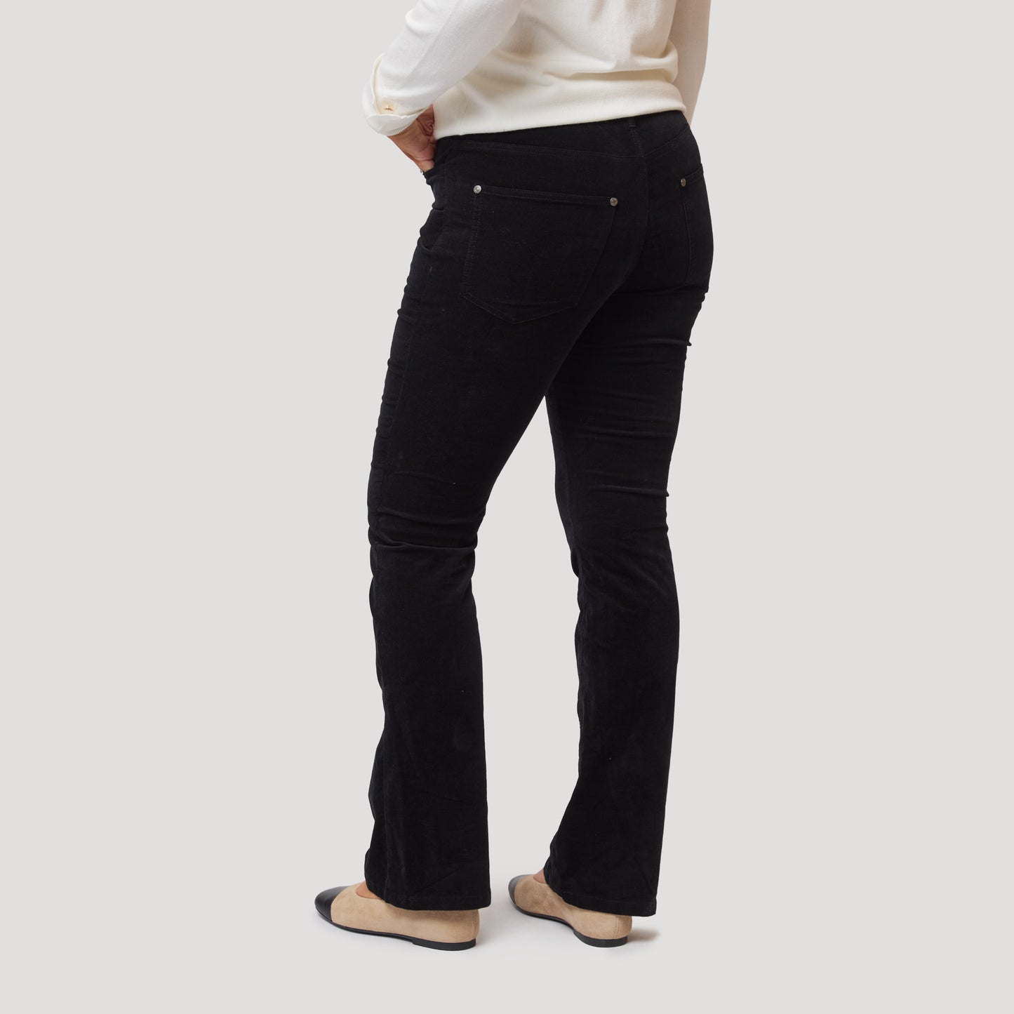 Alma byxa - Svart sammet