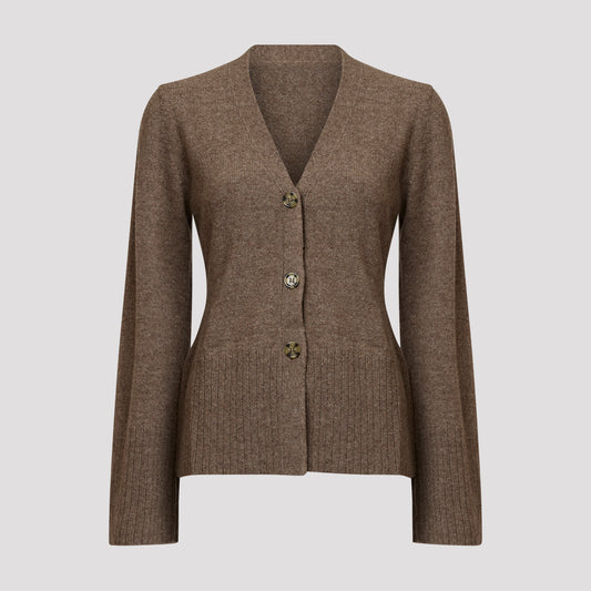Andrea cardigan - Brun