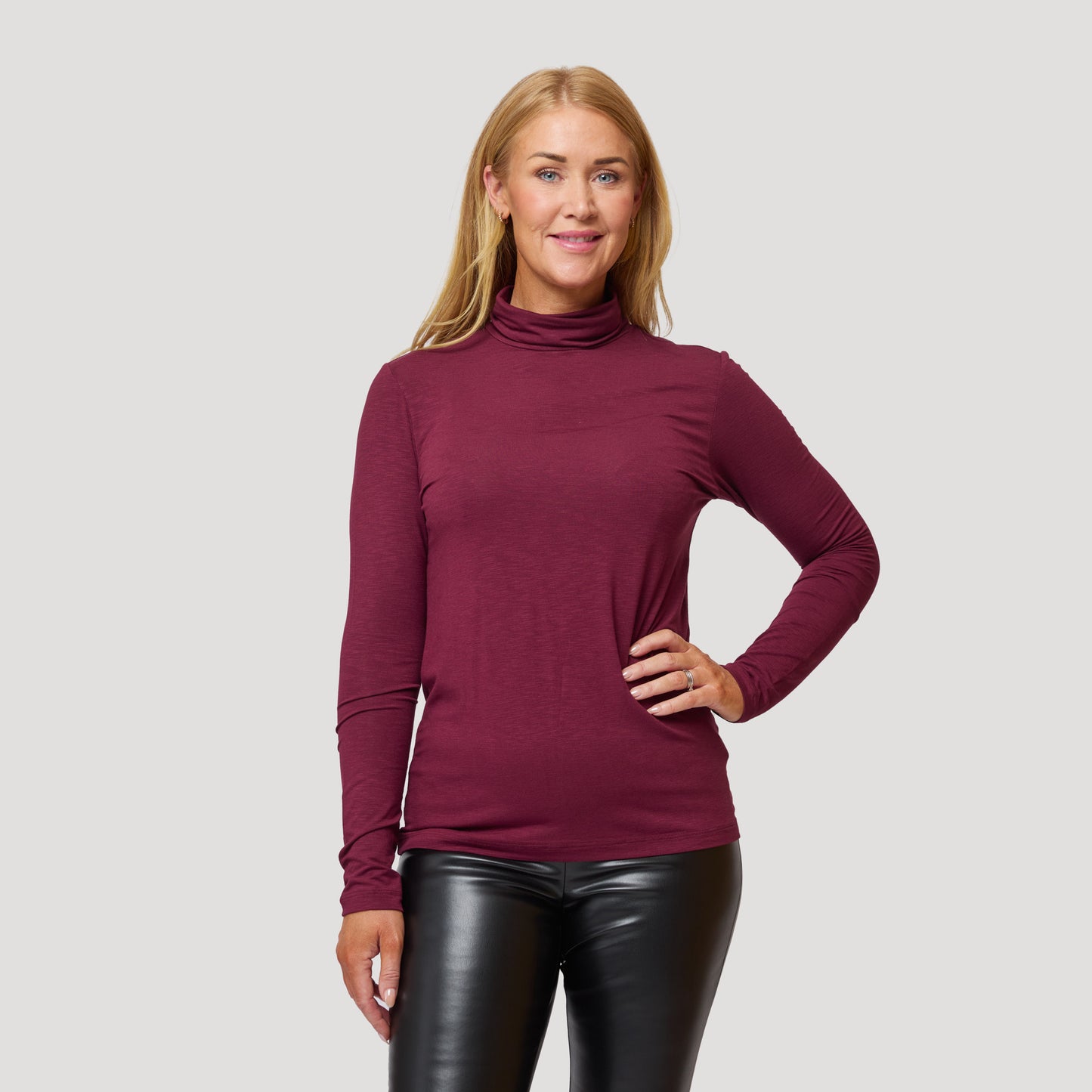 Bonnie polo - Vinröd