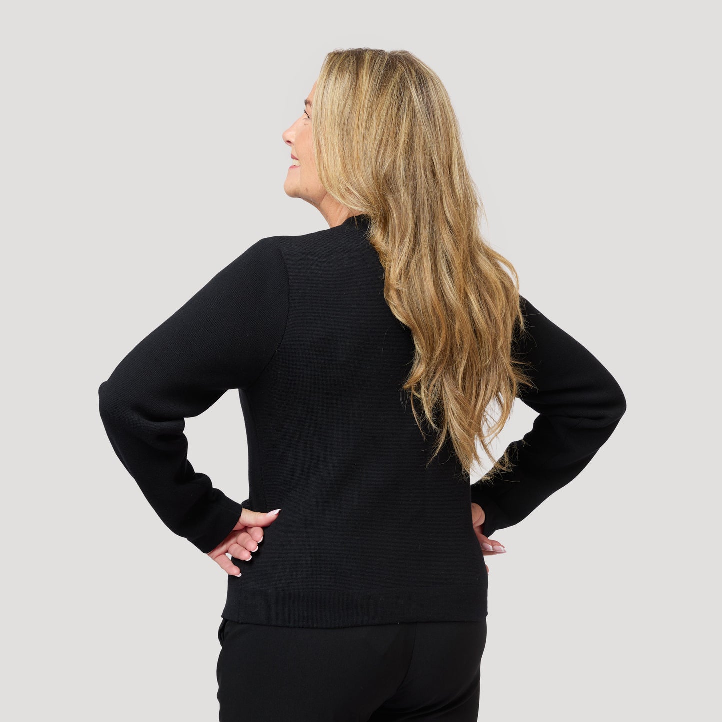 Catarina cardigan - Svart