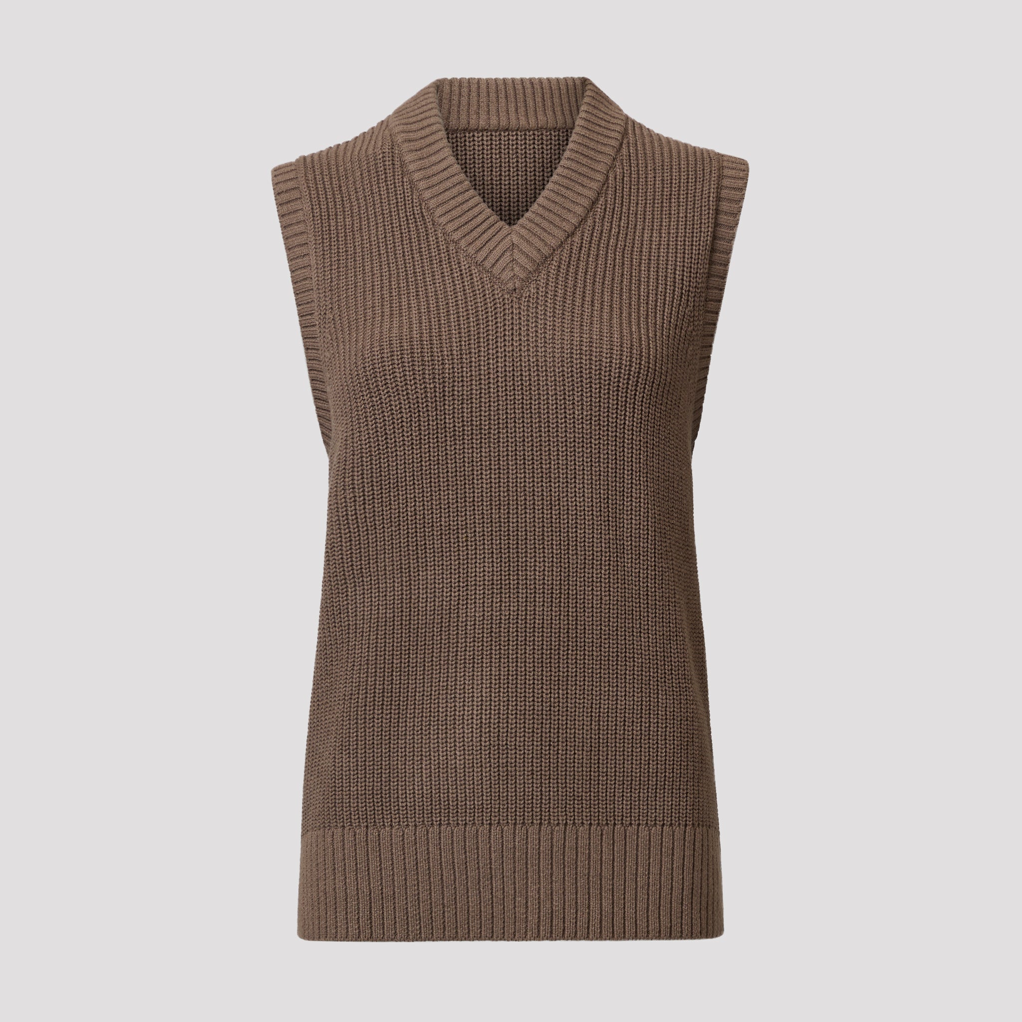 Claudia väst - Taupe