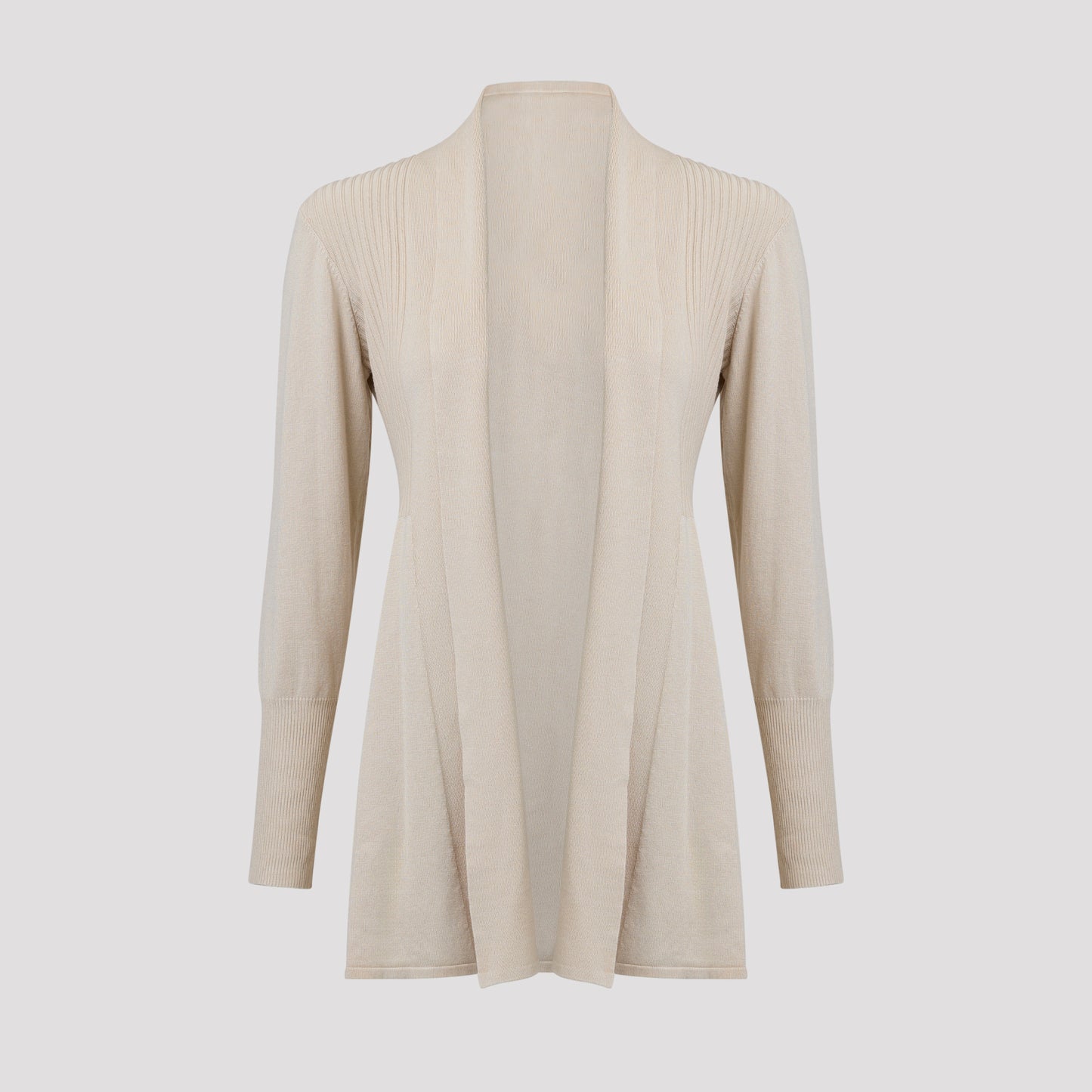 Evelyn cardigan - Ljusbeige