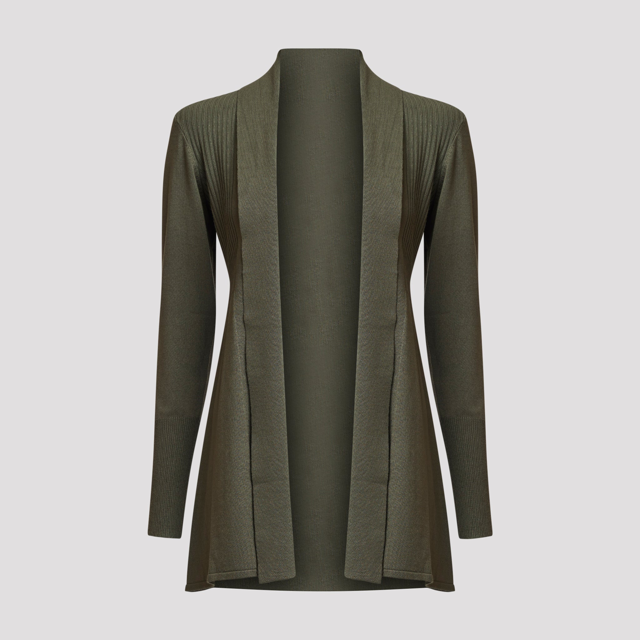 Evelyn cardigan - Mörkgrön