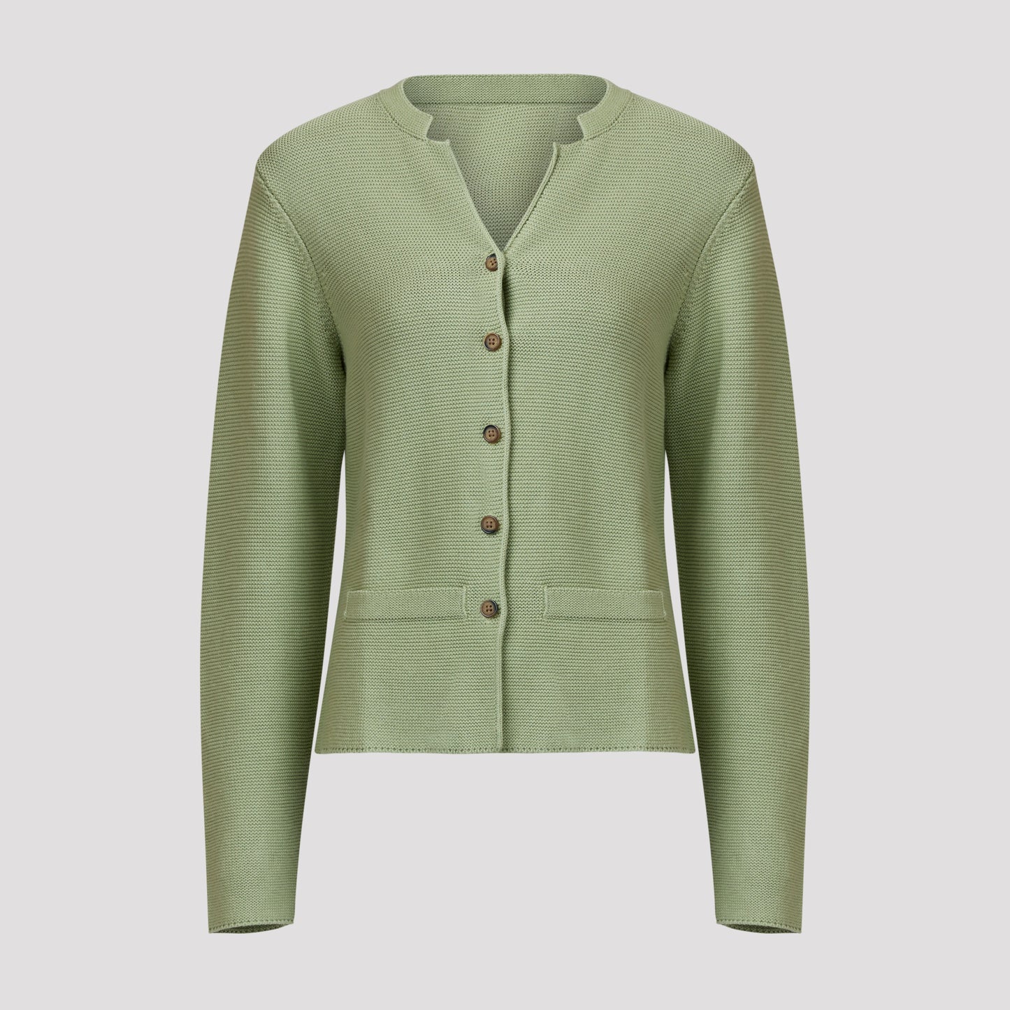 Francine neuletakki - vihreä melange