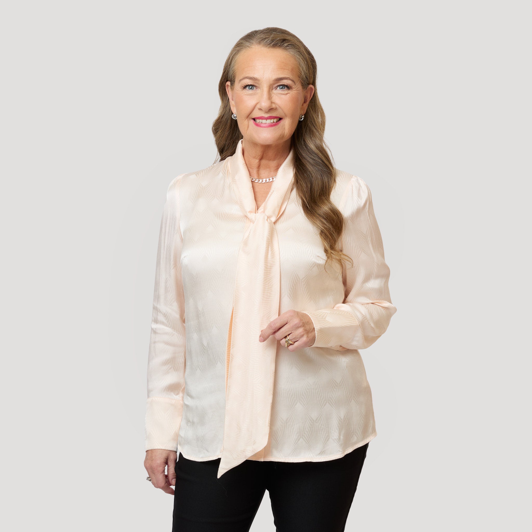 Isolde blus - Champagne