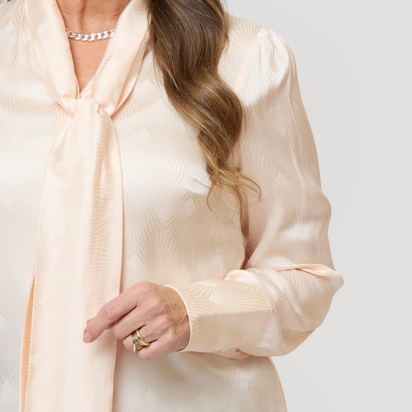 Isolde blus - Champagne