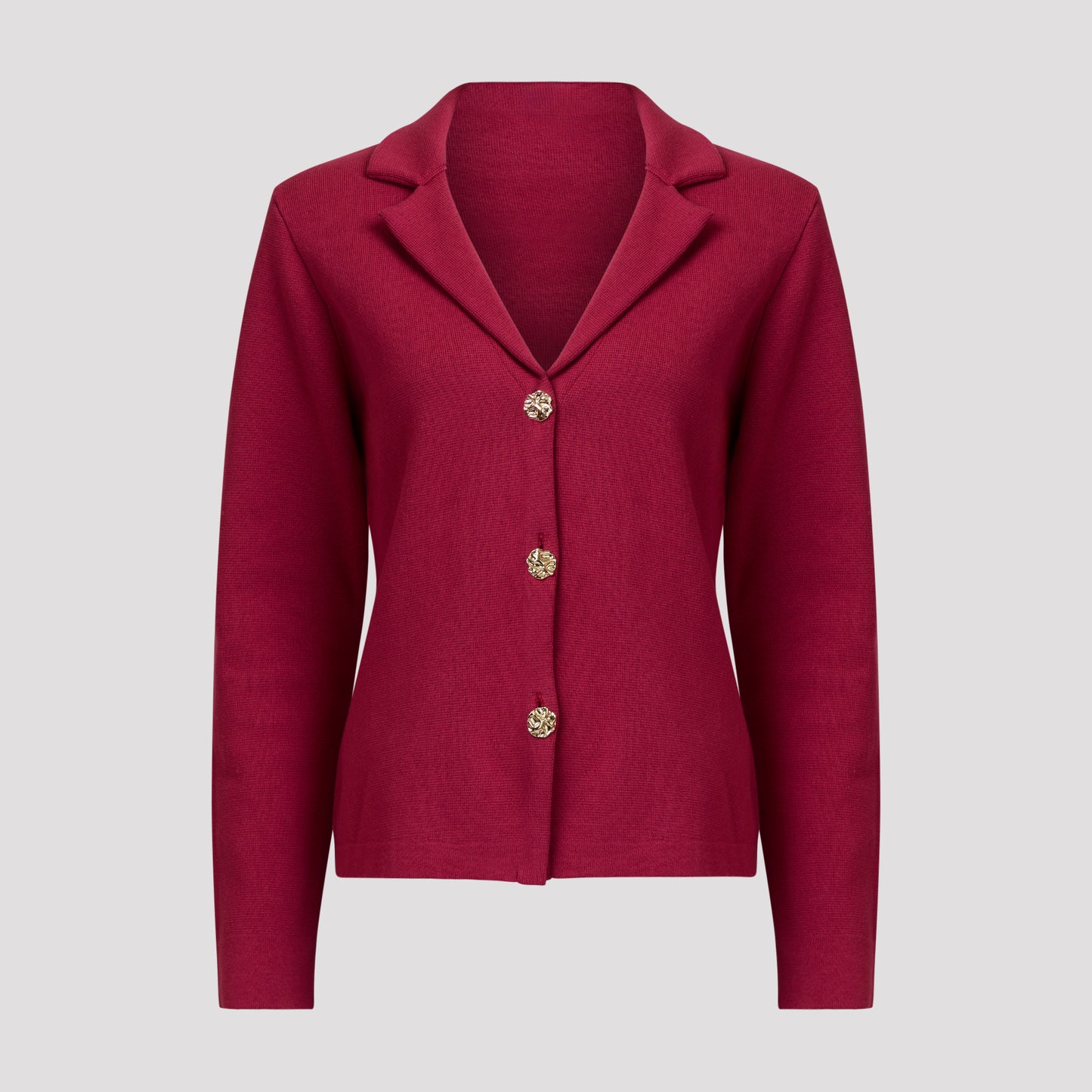 Jackie-neuletakki - Vadelmanpunainen