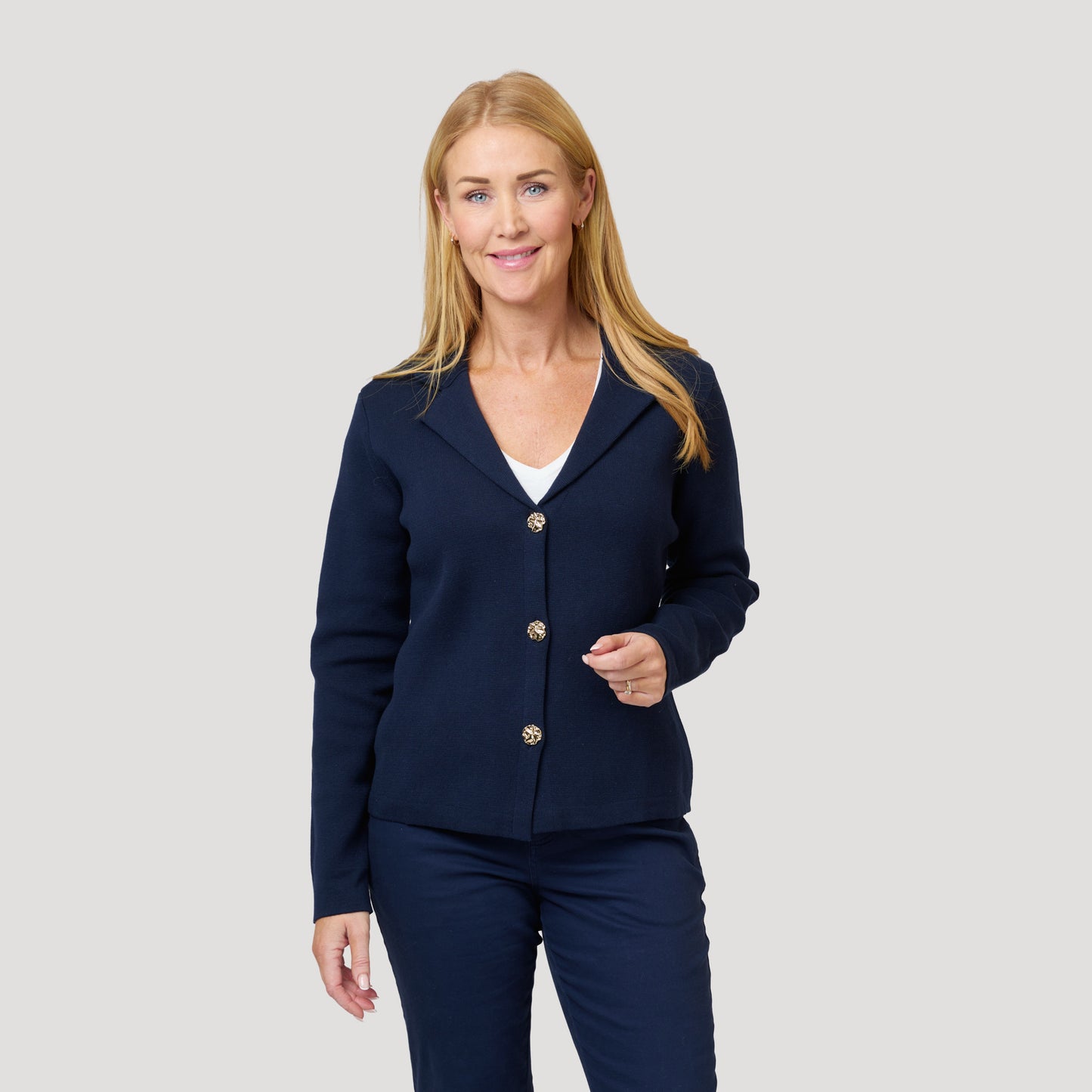 Jackie cardigan - Mörkblå