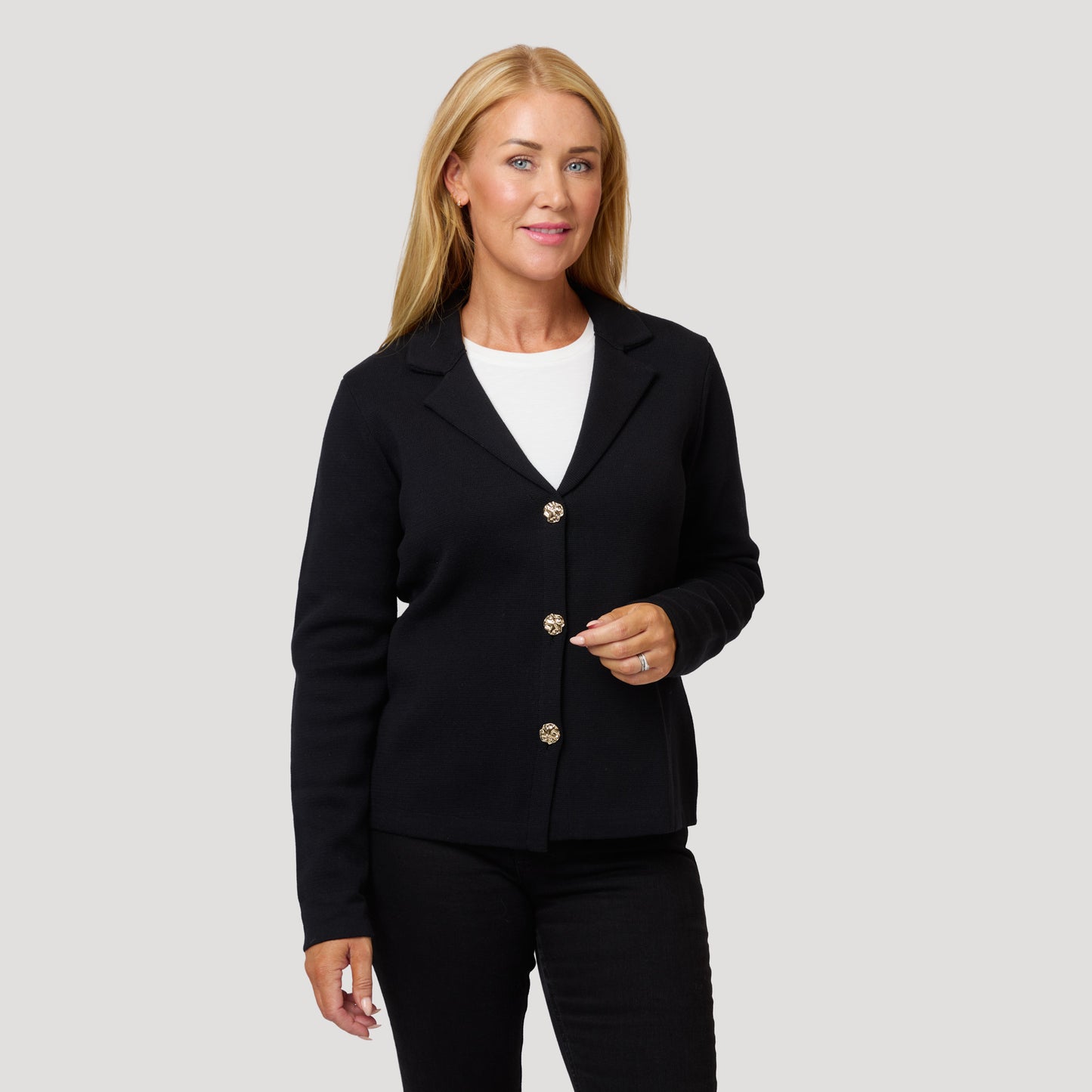 Jackie cardigan - Svart