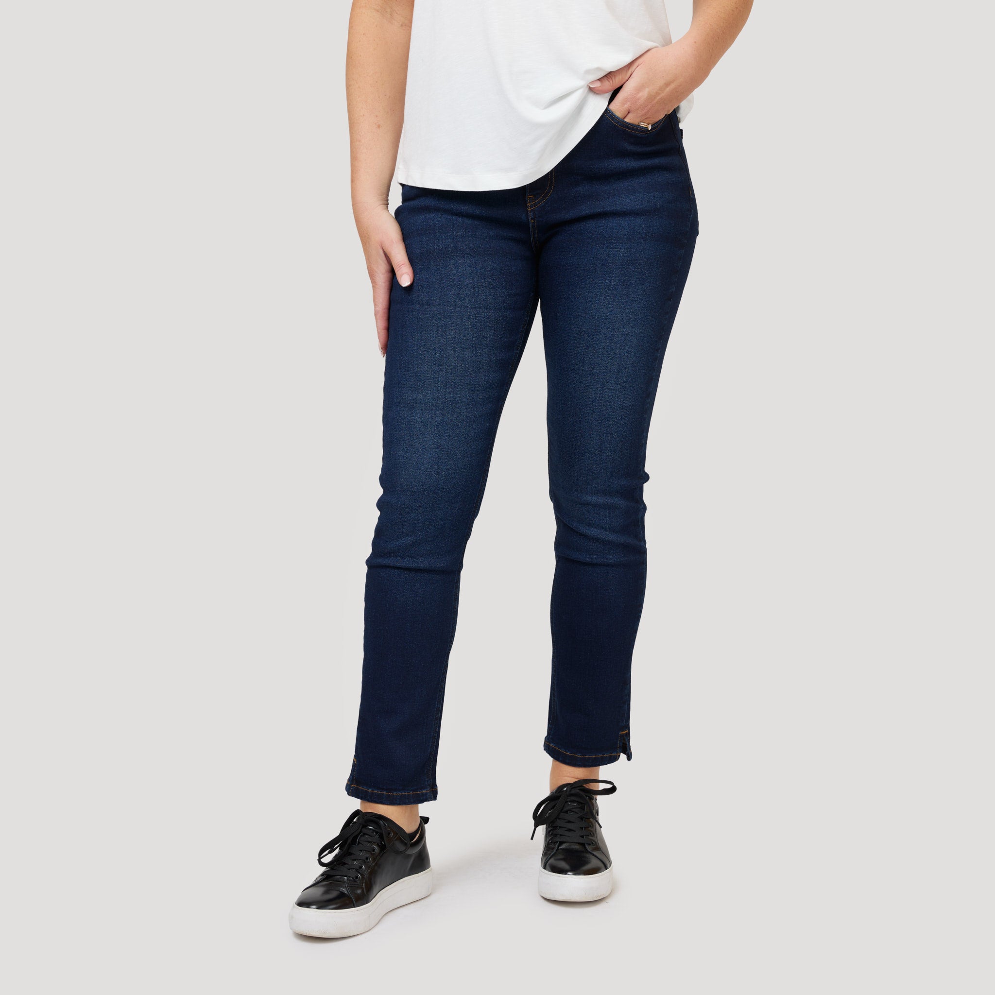 Jessica jeans - Mörkblå