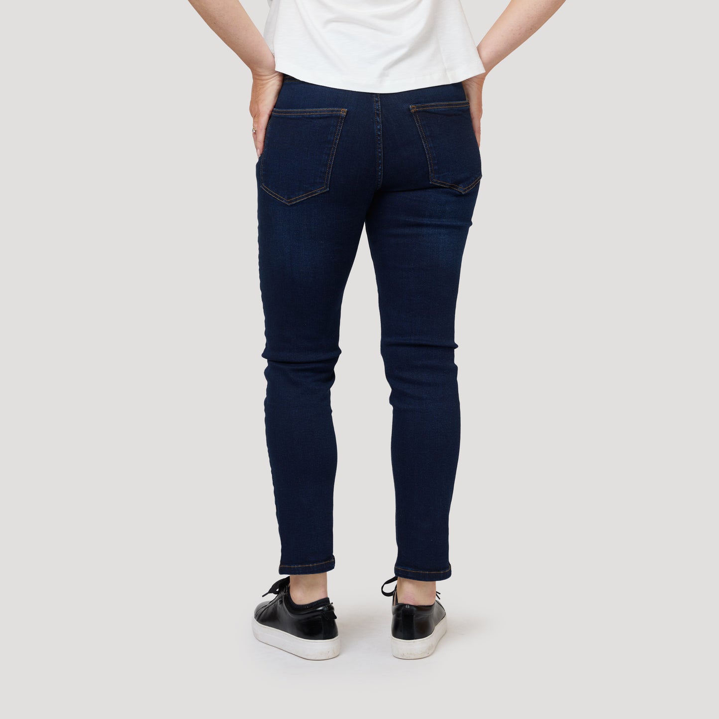 Jessica jeans - Mörkblå