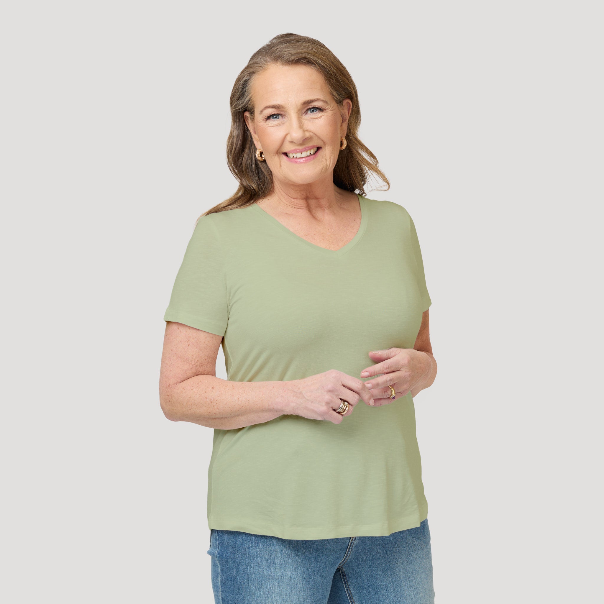 Jolie topp - Ljusgrön