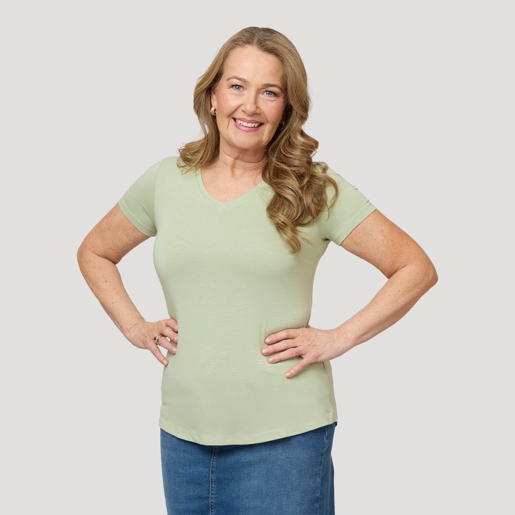 Jolie topp - Ljusgrön