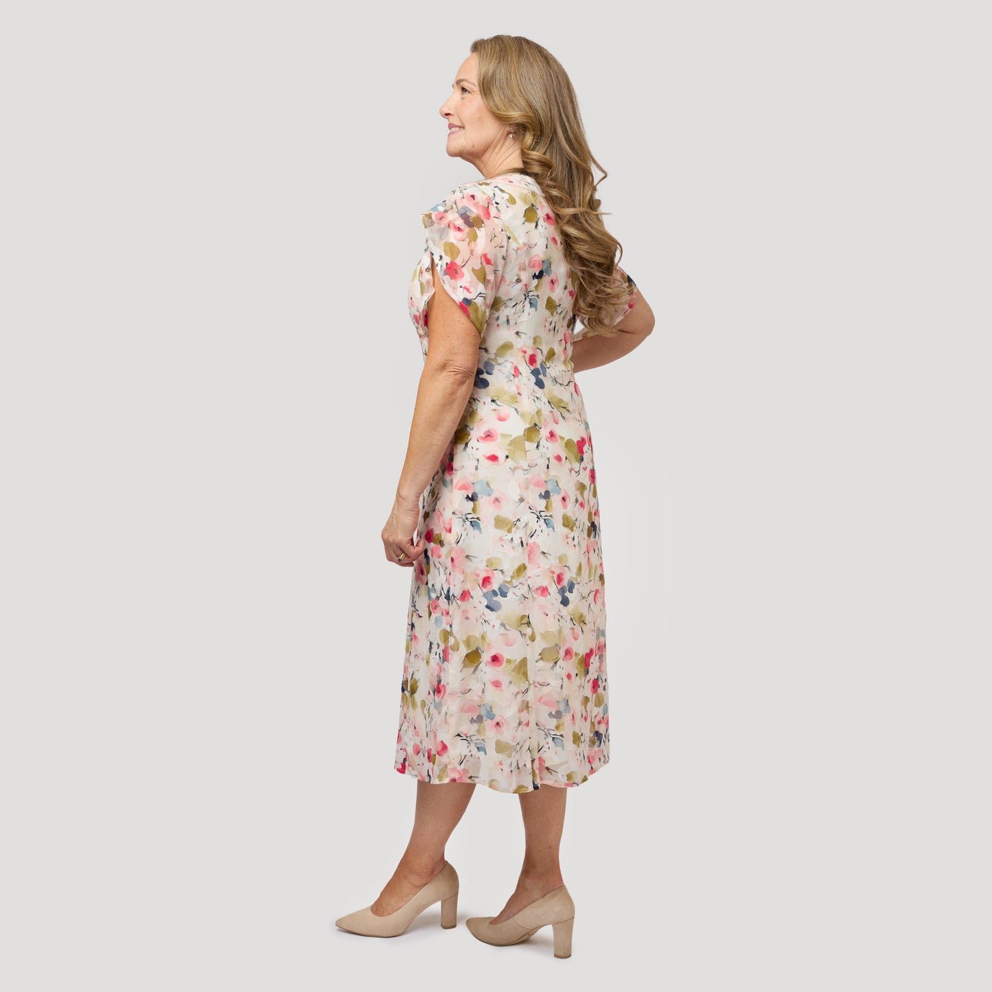 Josefin klänning - Blommig