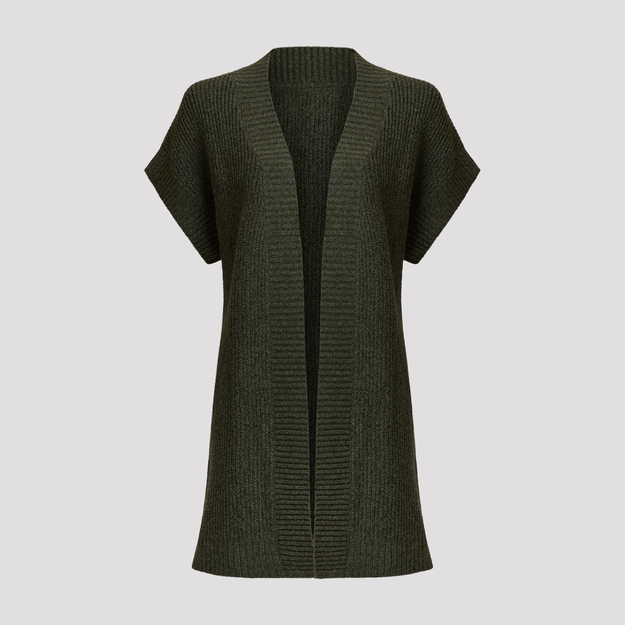 Layla cardigan - Mörkgrön