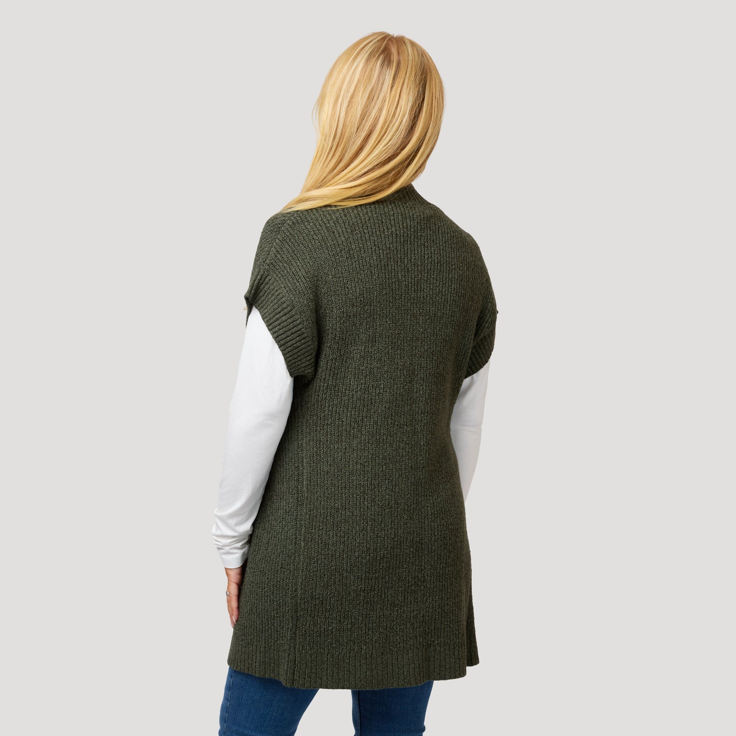 Layla cardigan - Mörkgrön