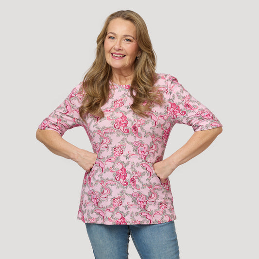 Linda topp - Rosa