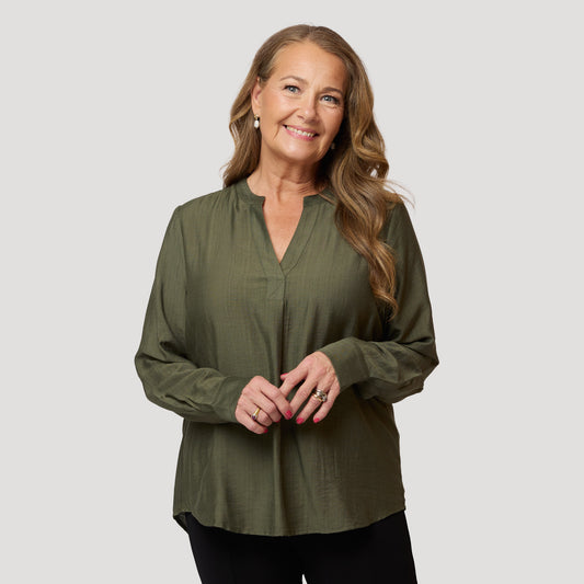 Lizette blus - Grön
