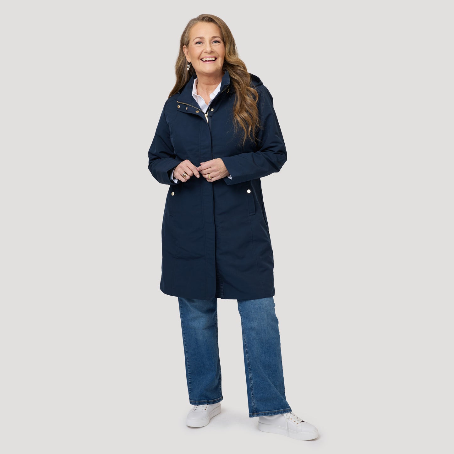 Rebecka jacka - Mörkblå