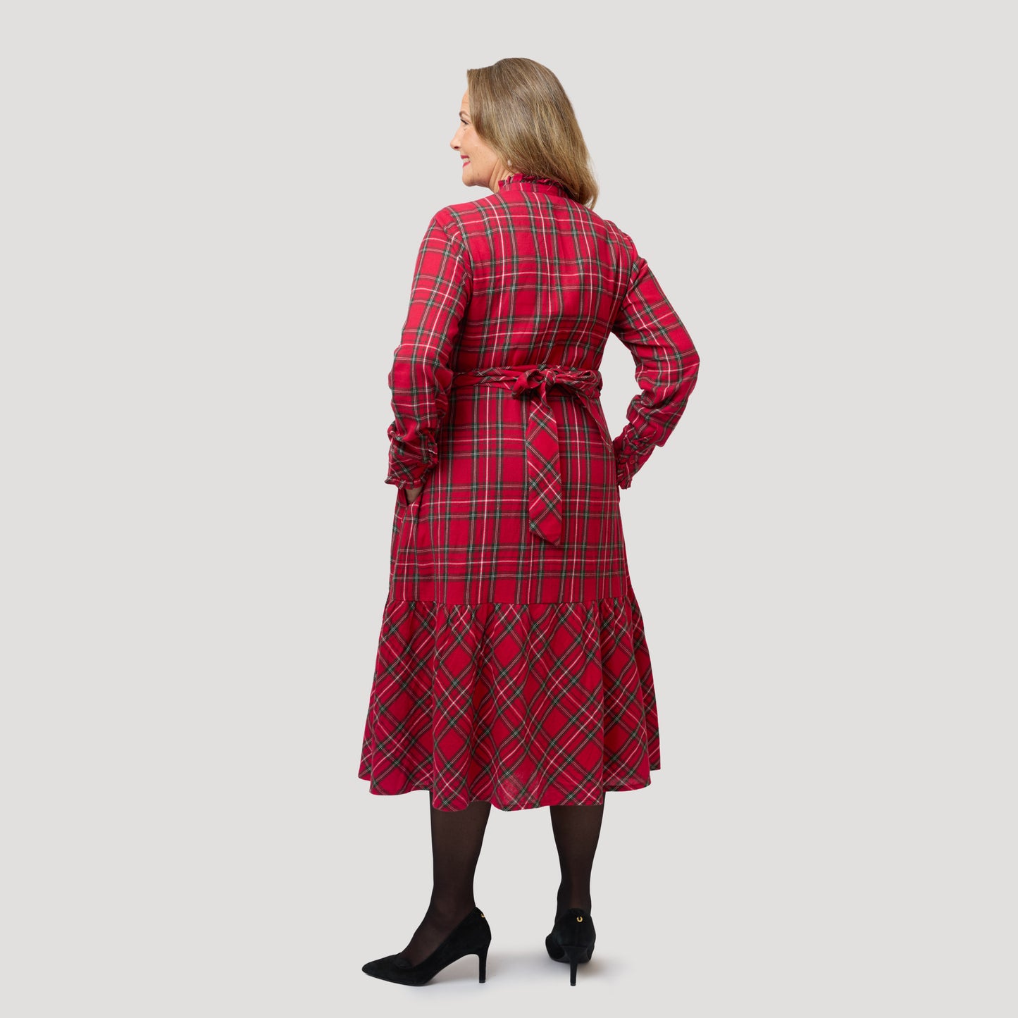 Sigrid klänning - Röd