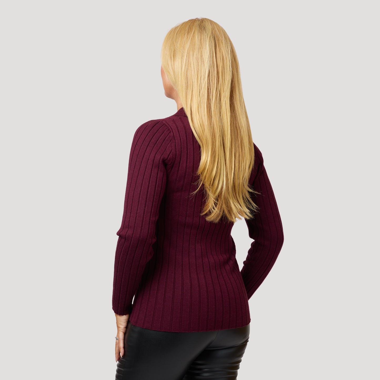 Tina-neulepusero - Viininpunainen