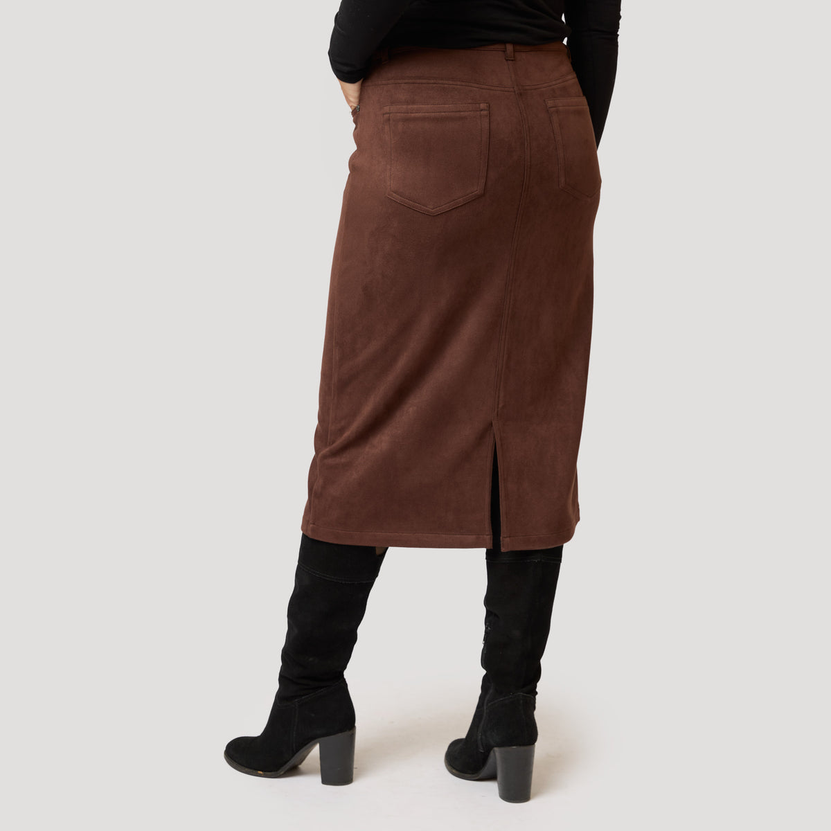 Ulla-hame - Ruskeaa tekomokkanahkaa