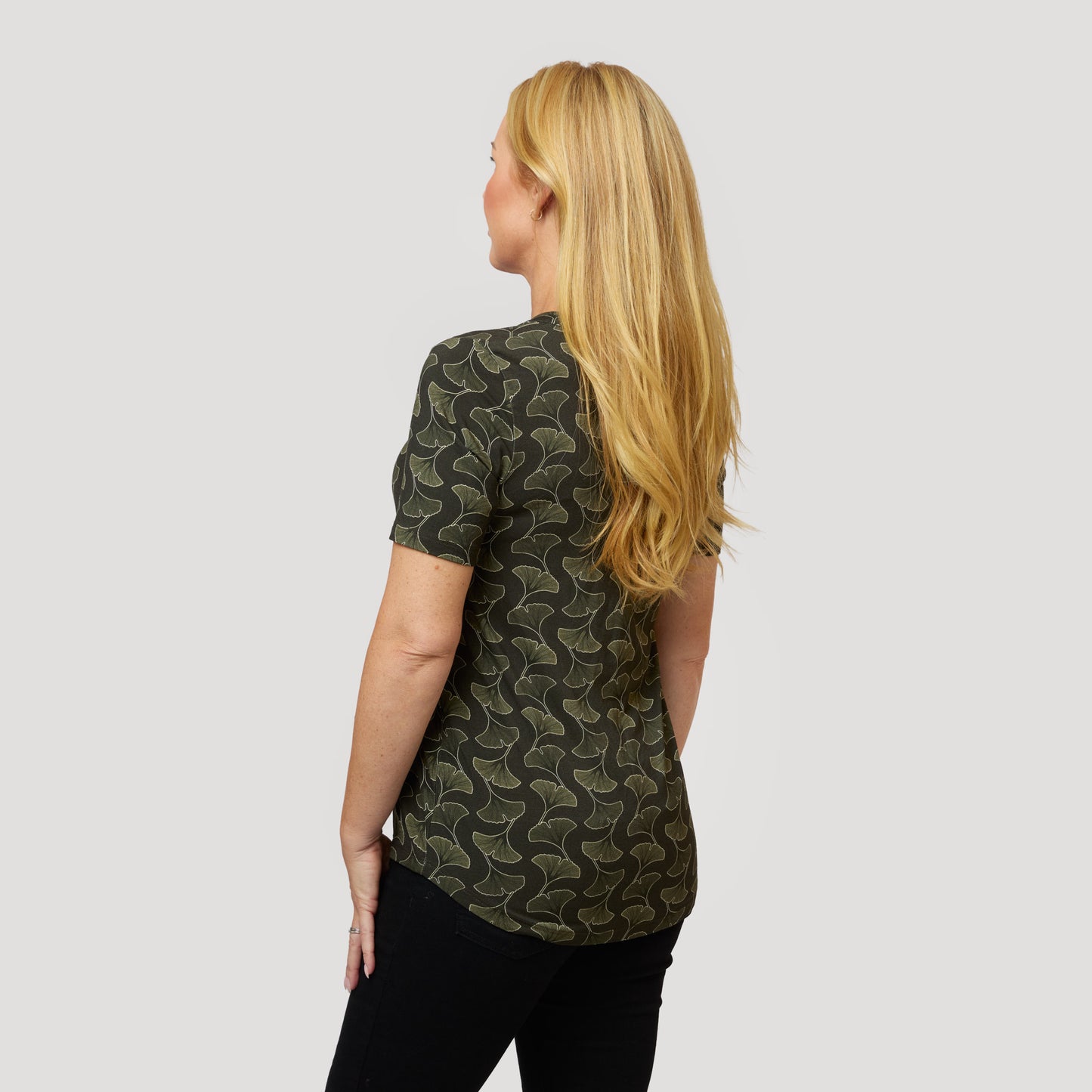 Ylva-toppi - Vihreä kuviollinen