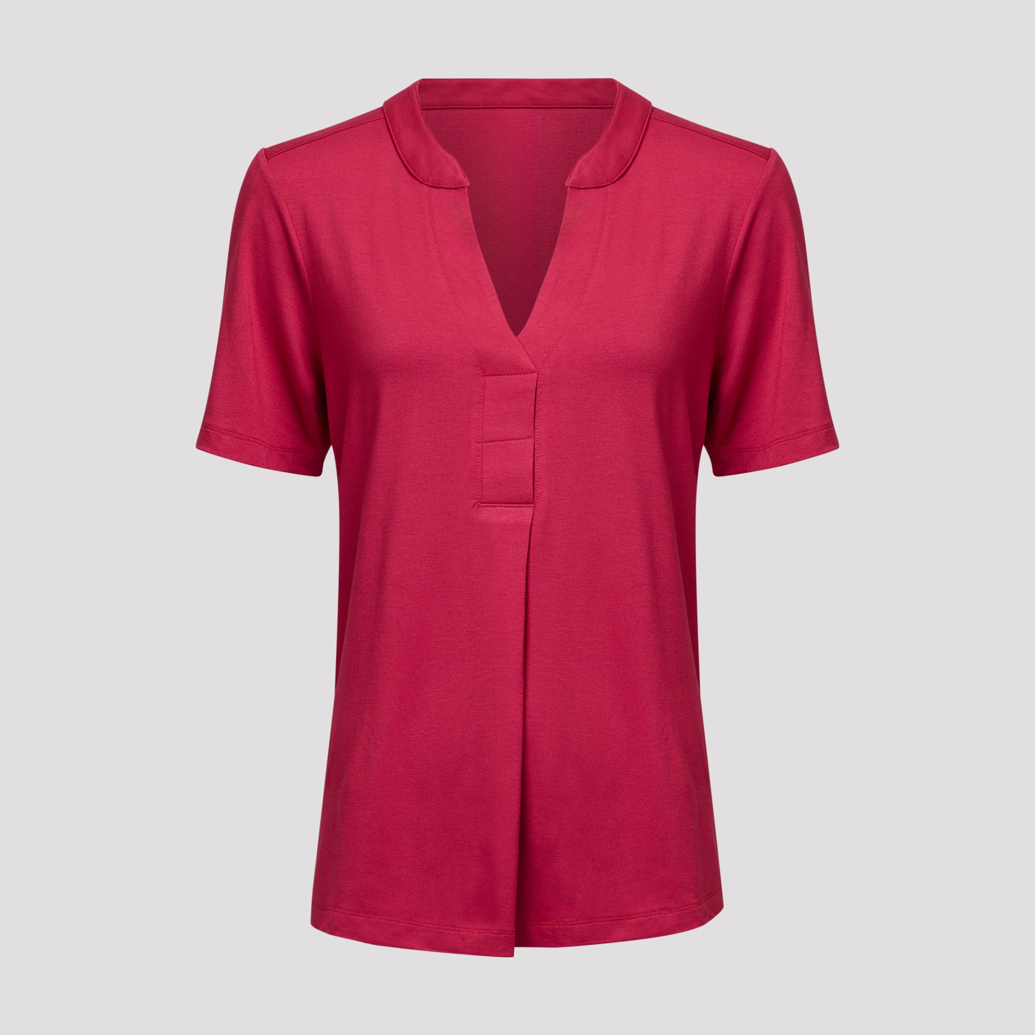 Ylva topp - Hallonröd