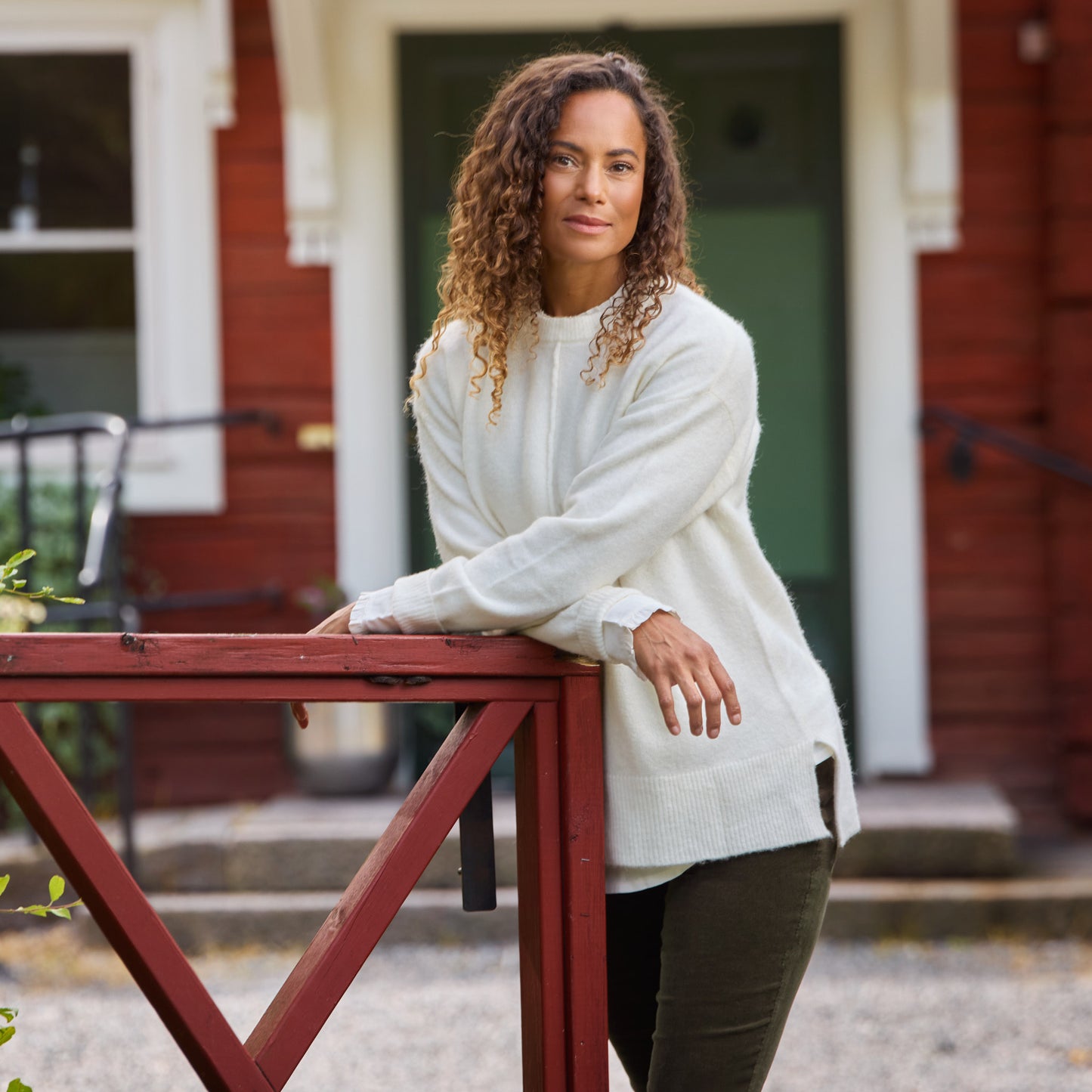 Olga tröja - Offwhite