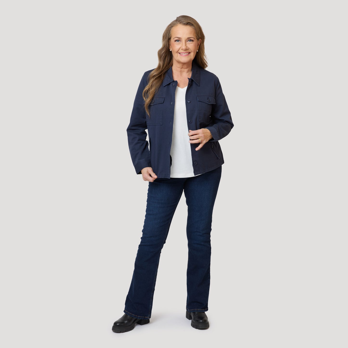 Amy jacka - Mörkblå