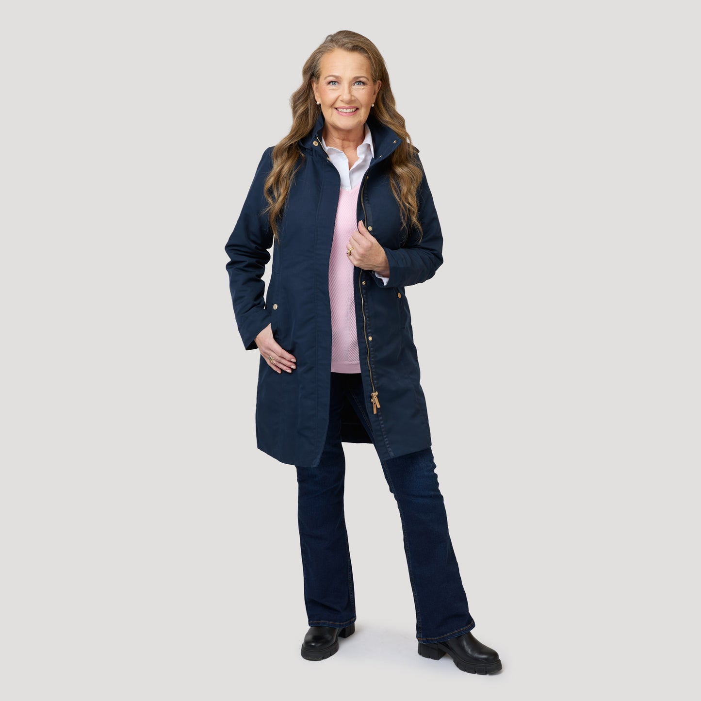 Rebecka jacka - Mörkblå