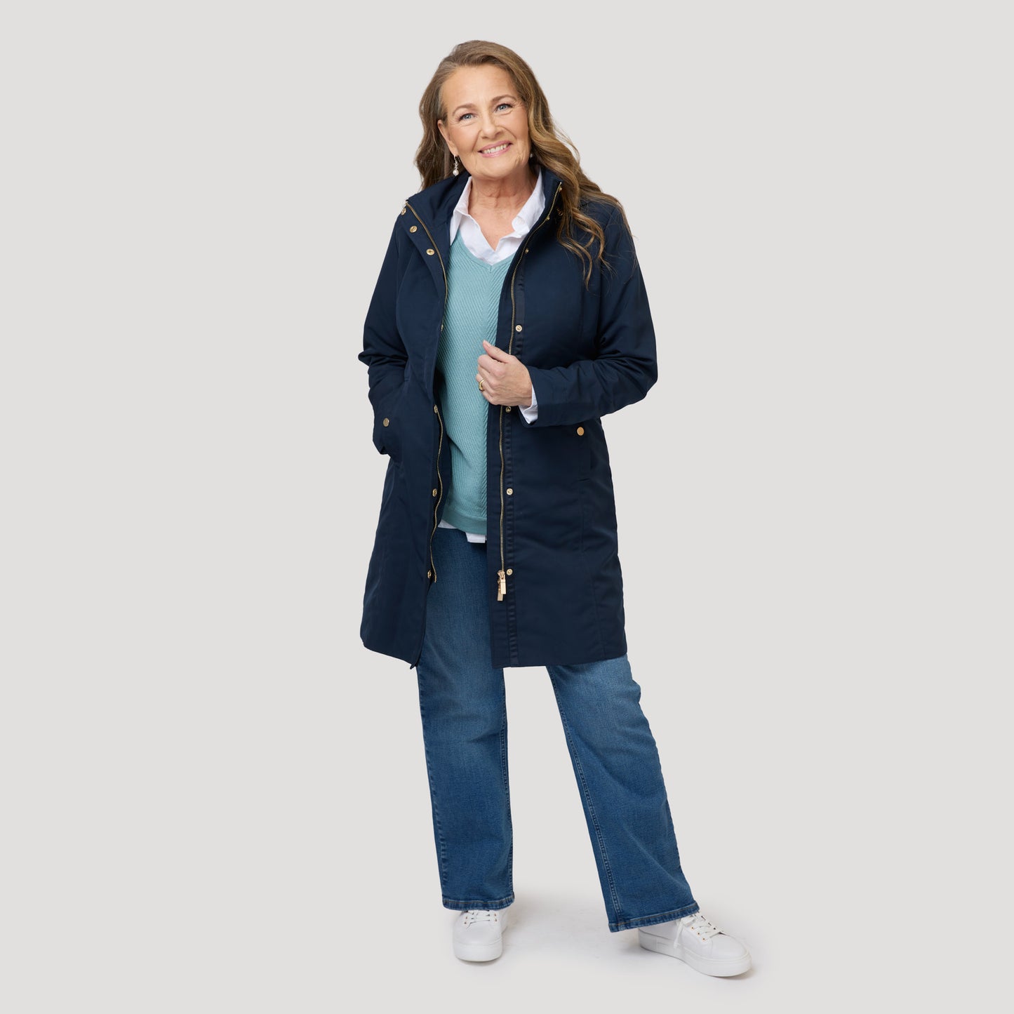 Rebecka jacka - Mörkblå