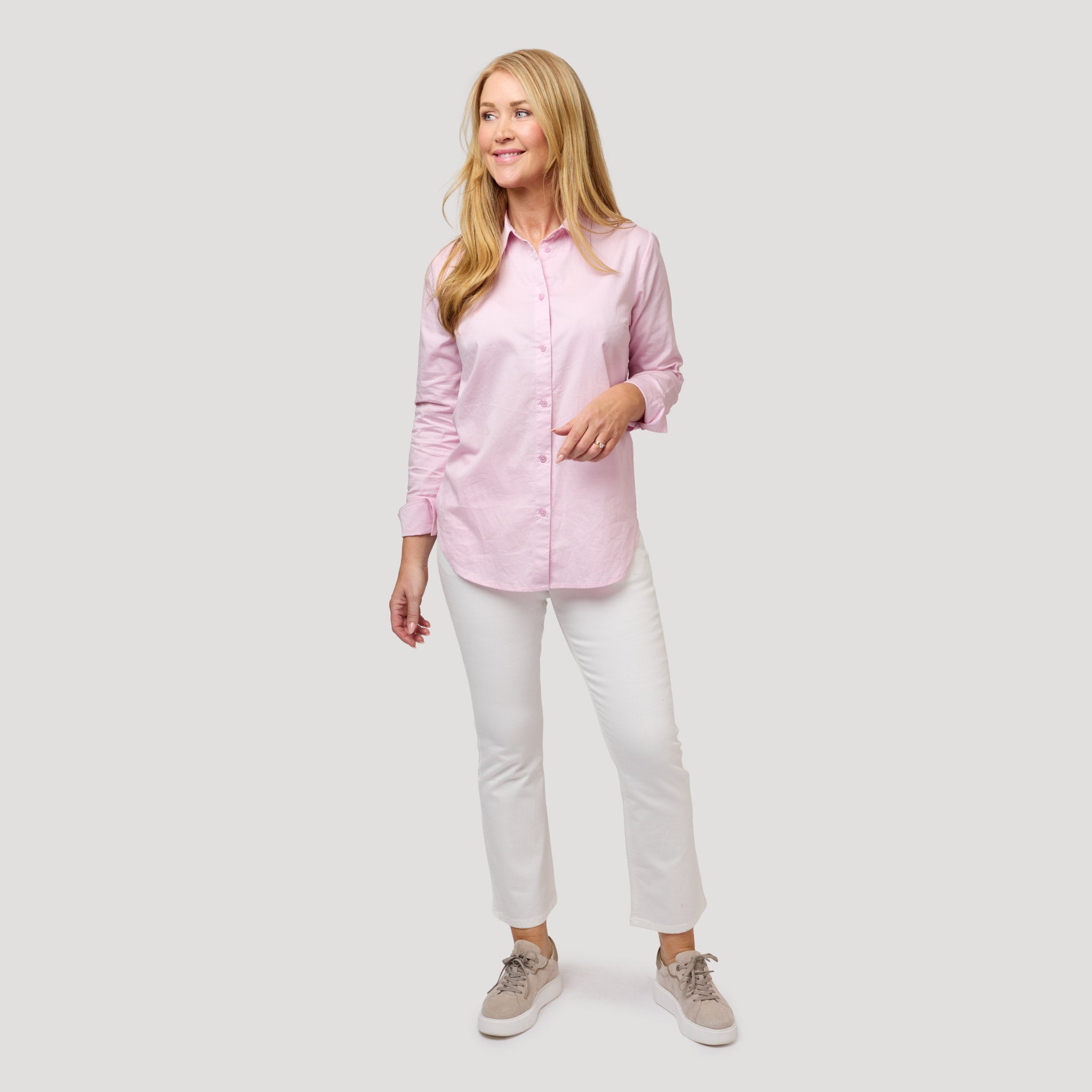 Fräscht i rosa och vitt