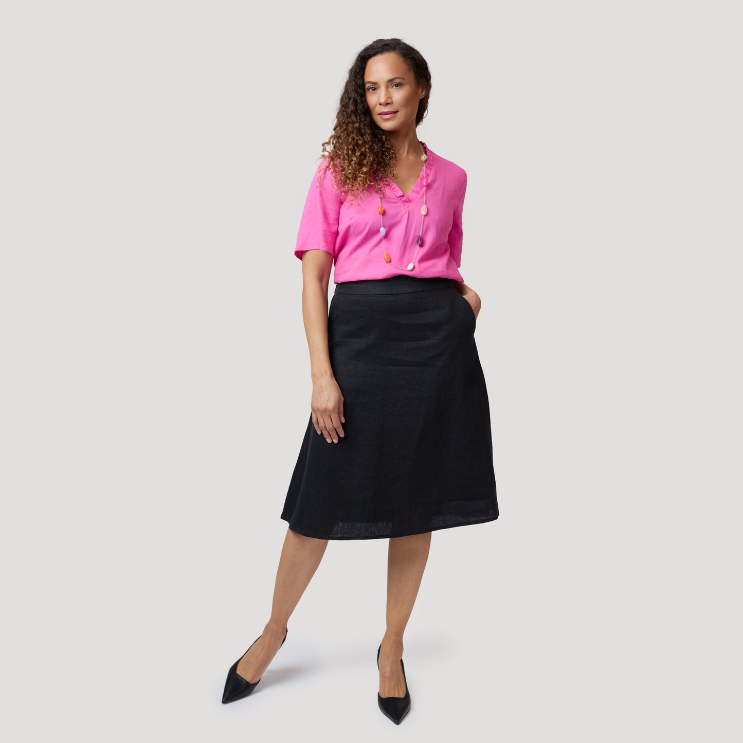 Emmy blus - Rosa