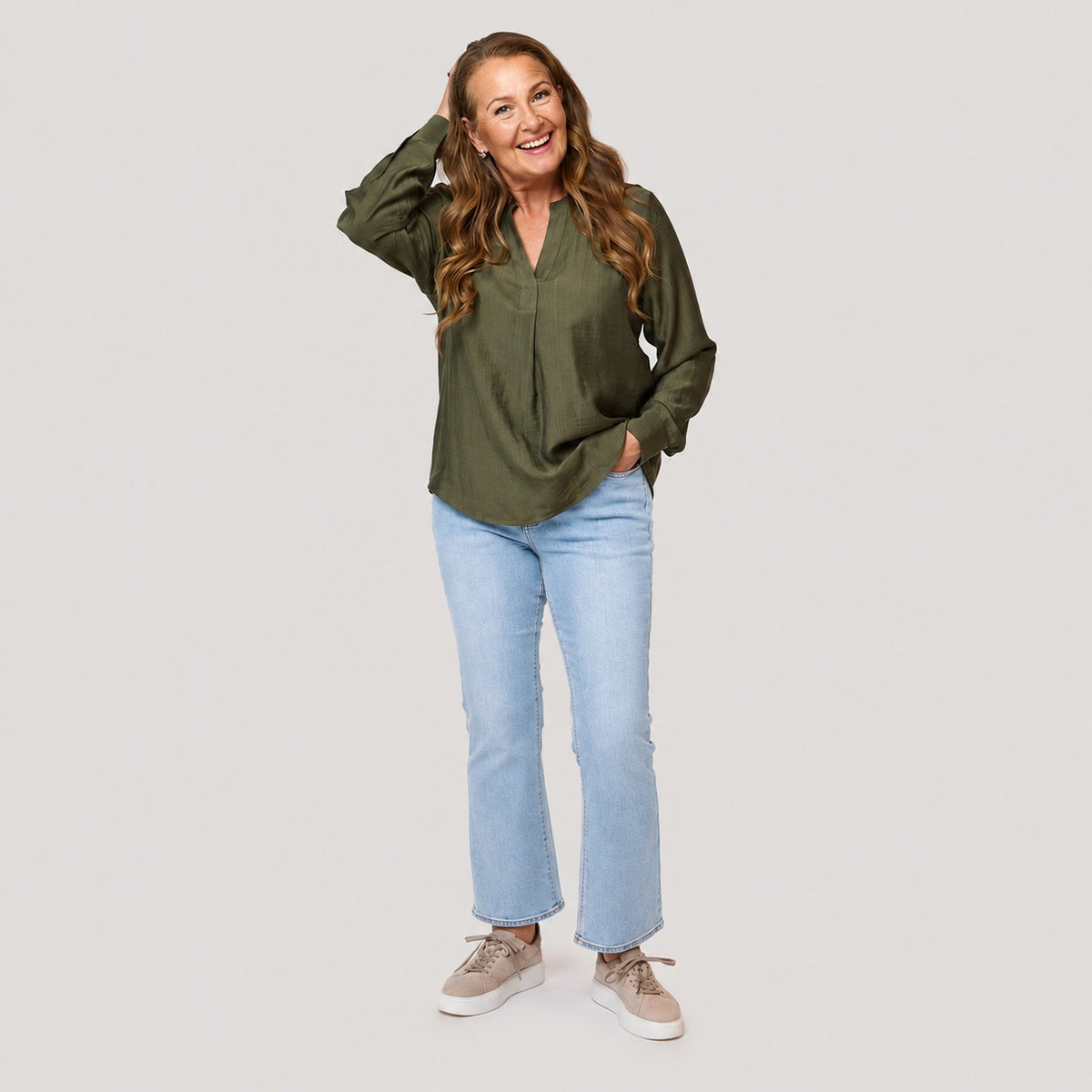 Florence denim - Vaaleansininen