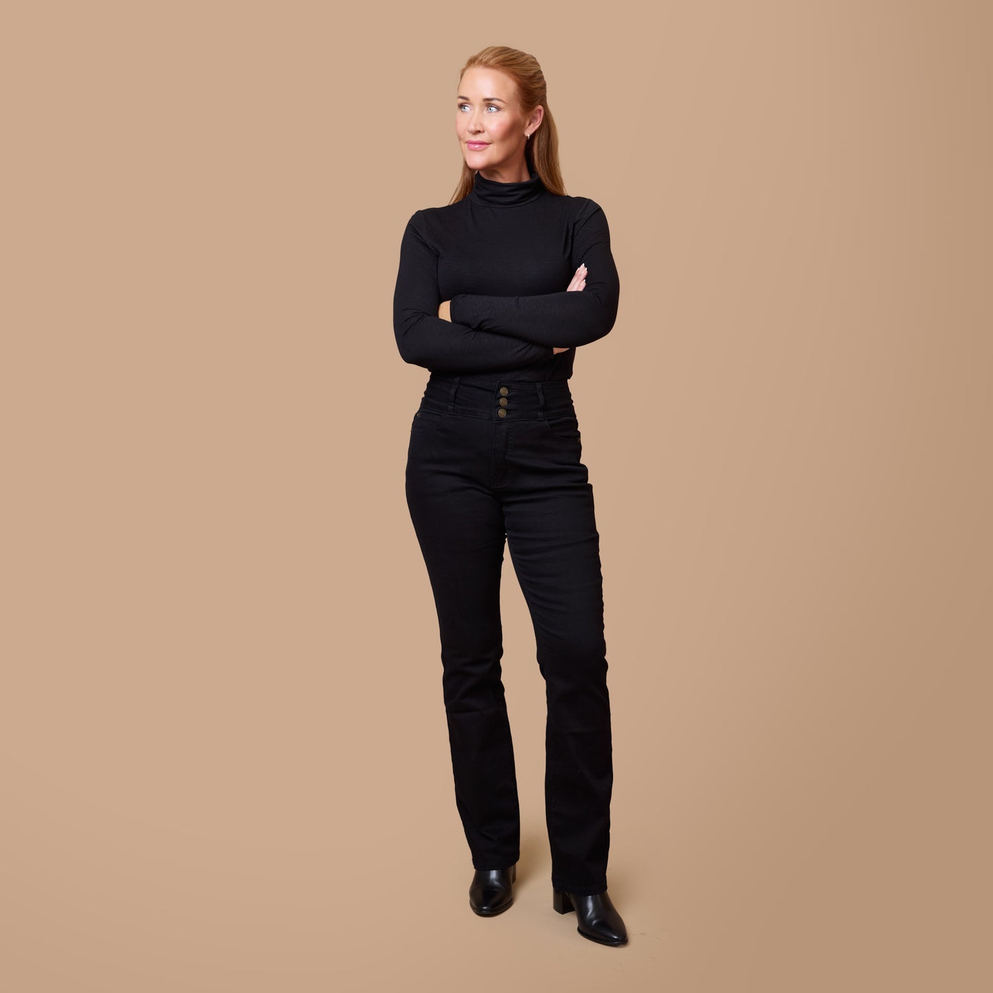 Bonnie polo - black