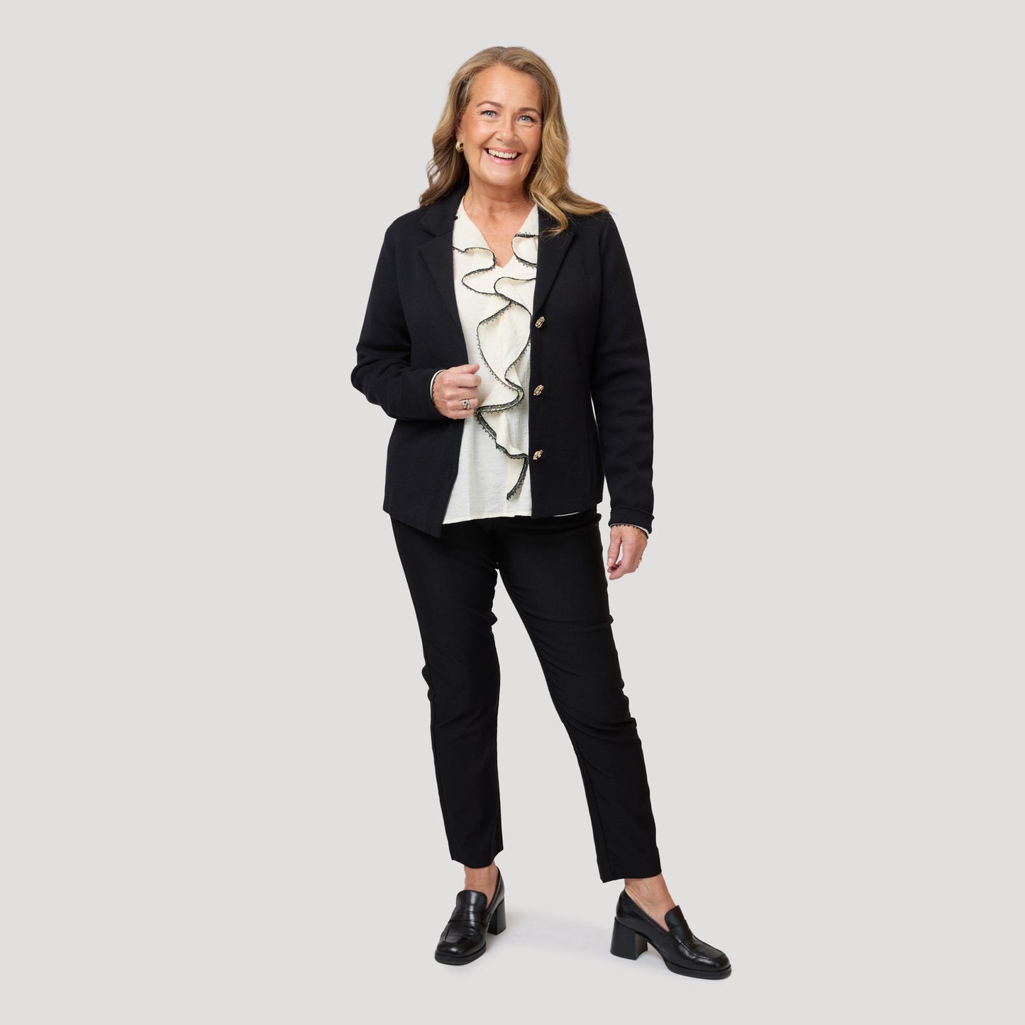 Jackie cardigan - Svart